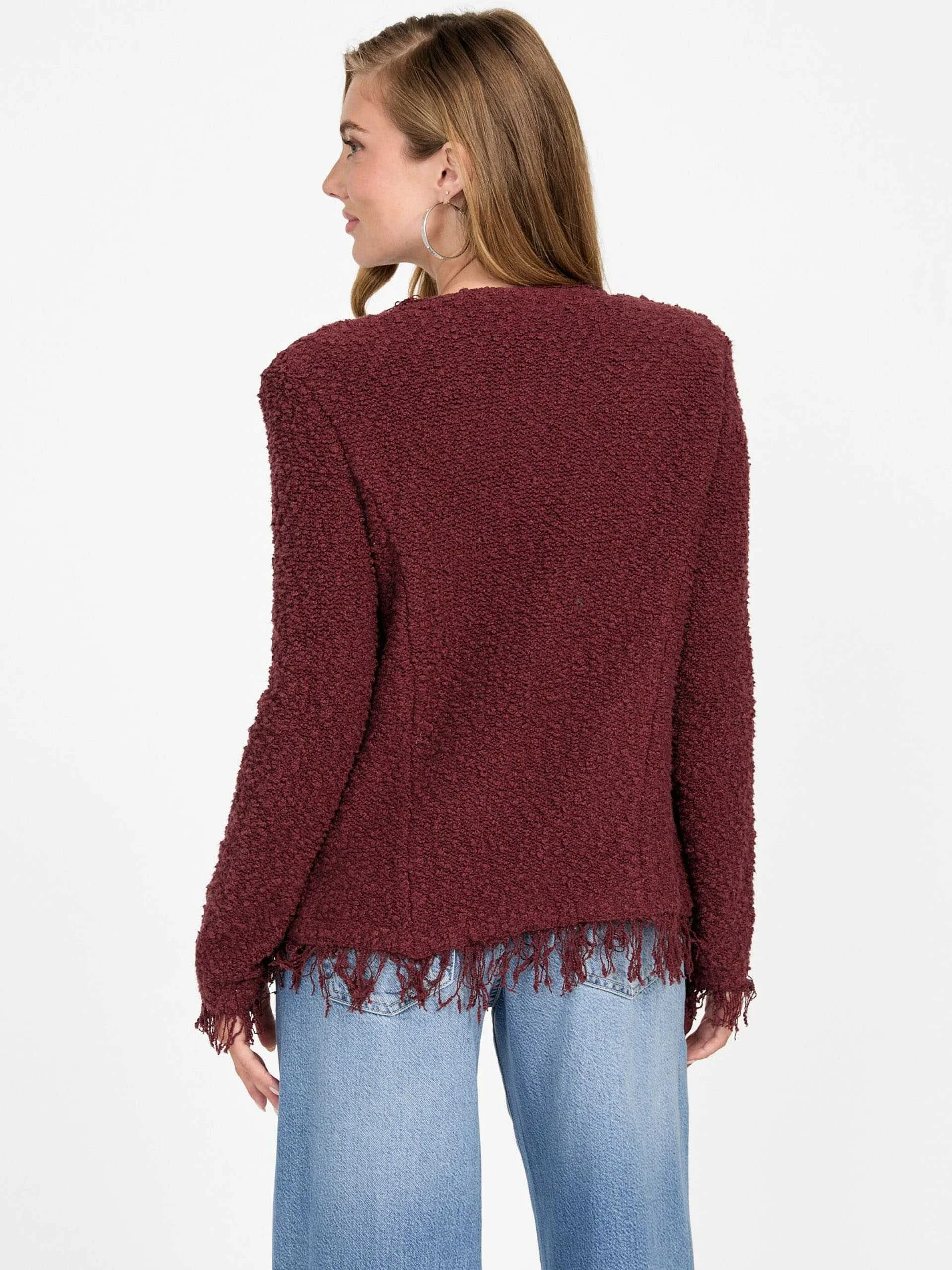 GUESS - LS KAESI BOUCLE JKT GUESS - LS KAESI BOUCLE JKT