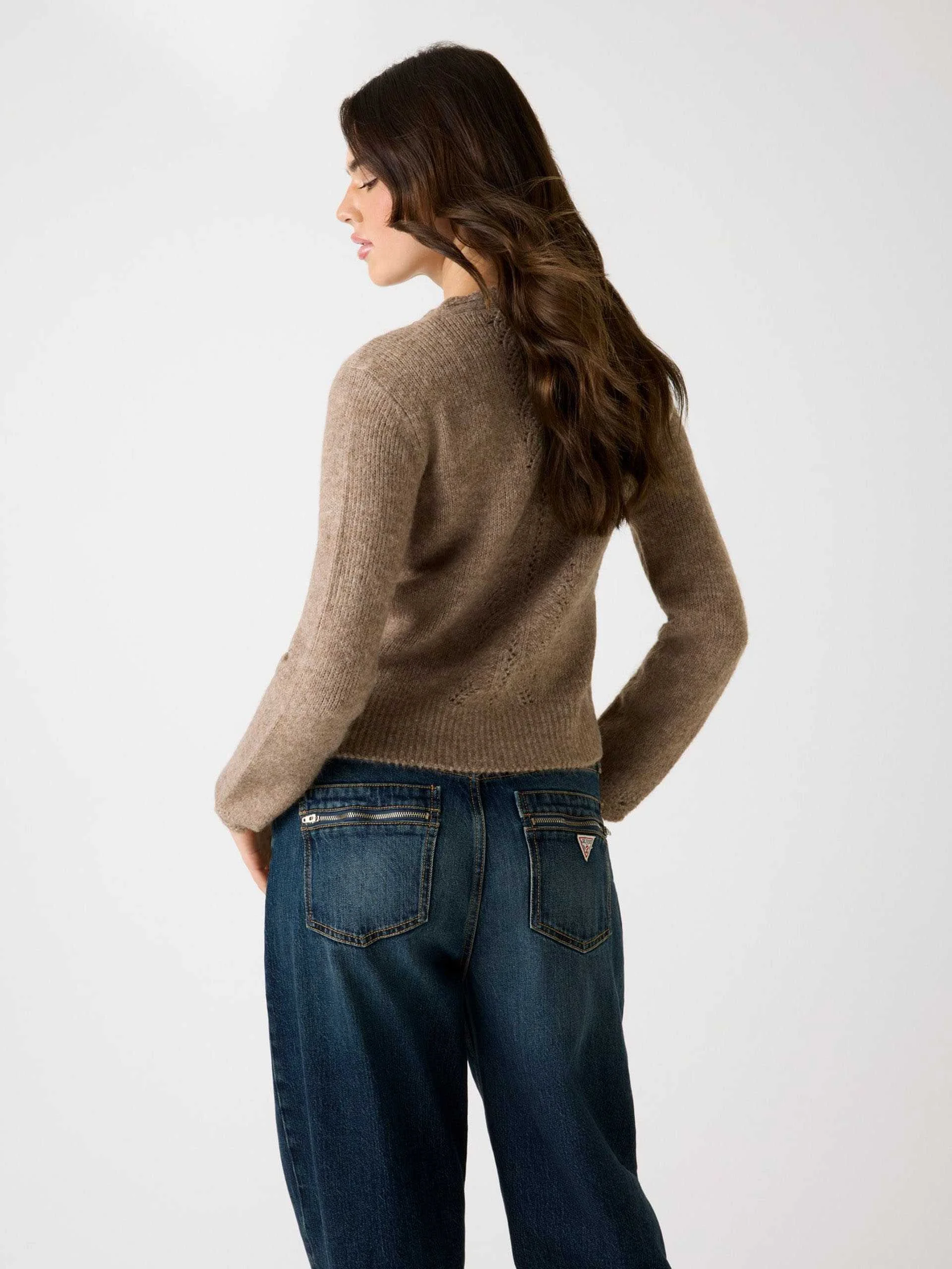 GUESS - Crochet-trim cardigan GUESS - Crochet-trim cardigan