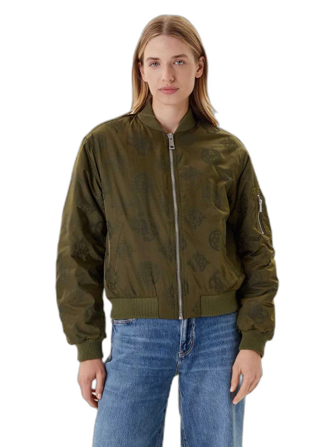 GUESS - PHILOMENE LOGO BOMBER
