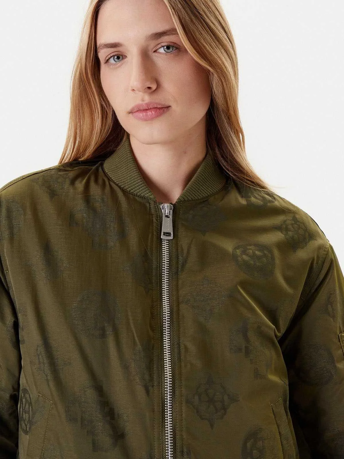 GUESS - PHILOMENE LOGO BOMBER GUESS - PHILOMENE LOGO BOMBER