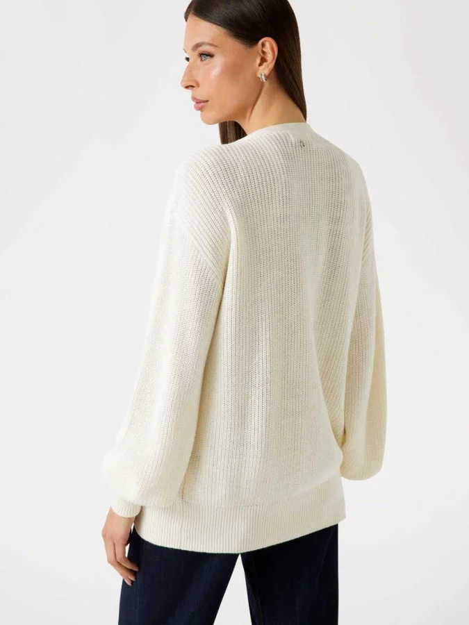 GUESS - LS VN JAMIE CARDI SWTR 2