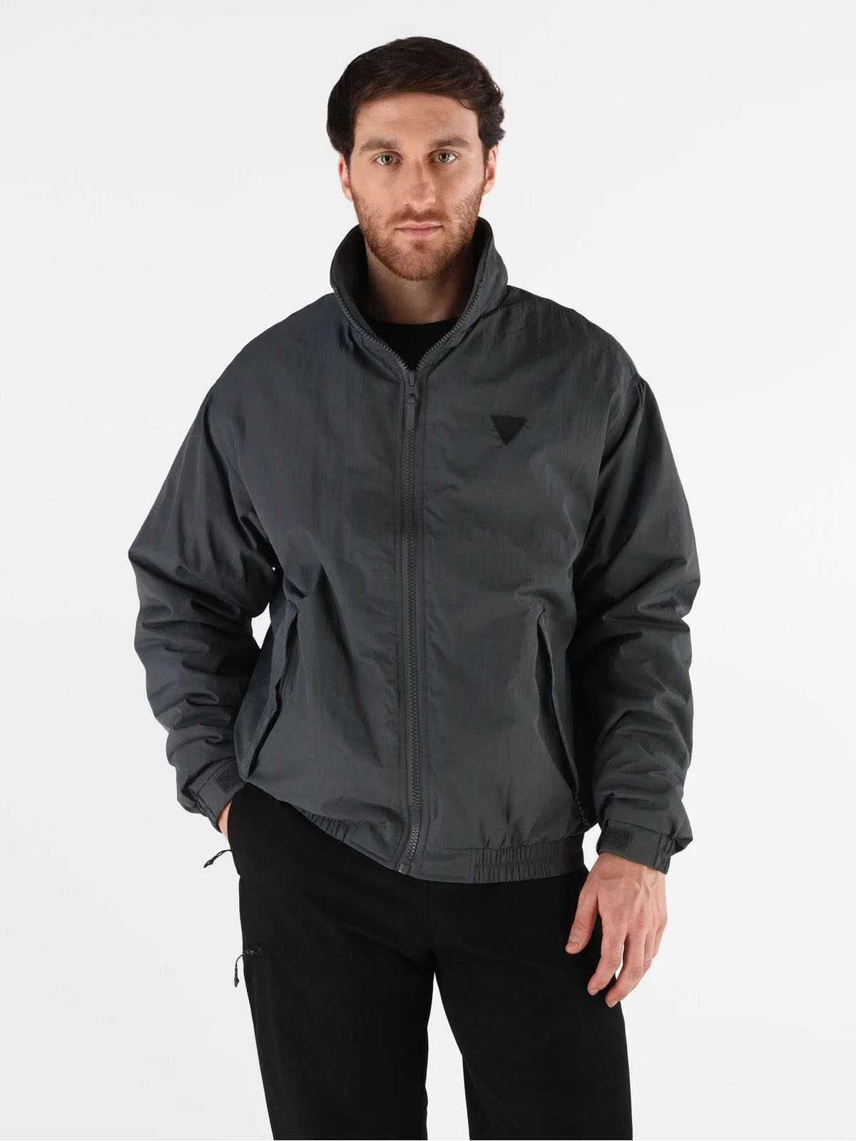 GUESS - GHIGO HIGH NECK JACKET GUESS - GHIGO HIGH NECK JACKET