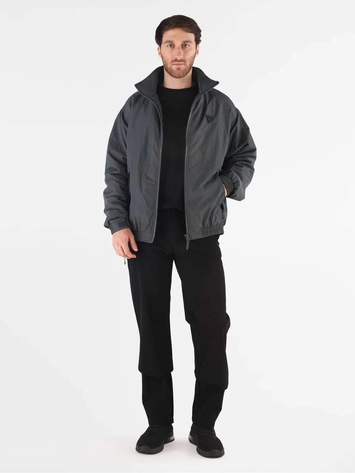 GUESS - GHIGO HIGH NECK JACKET GUESS - GHIGO HIGH NECK JACKET