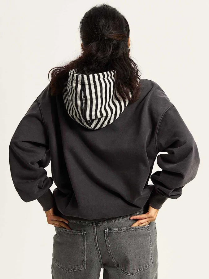 VANS - Effy Hooded Crew Black 2