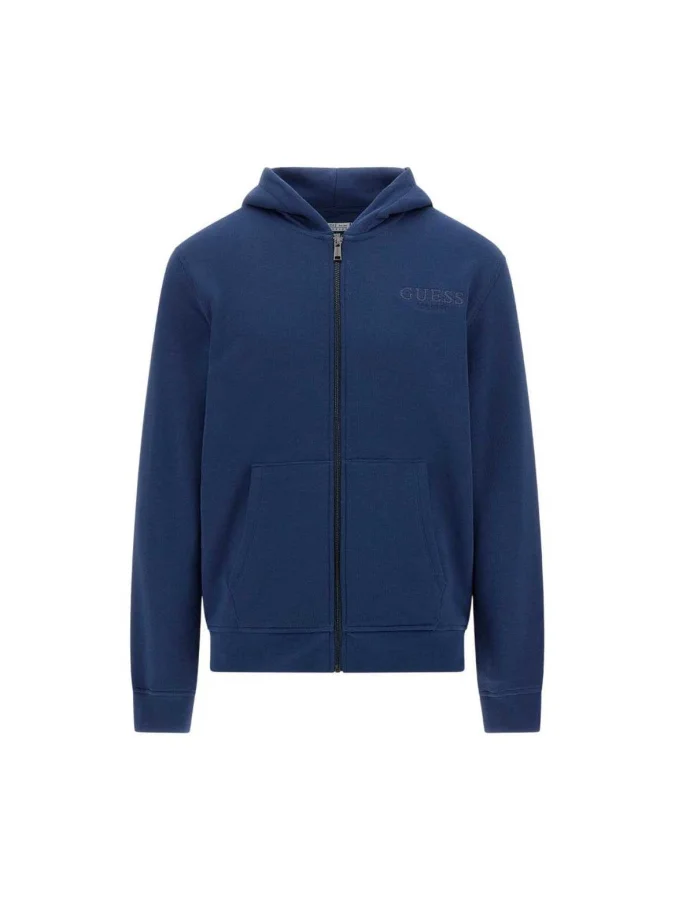 GUESS - BASIC HOODIE ZIP...