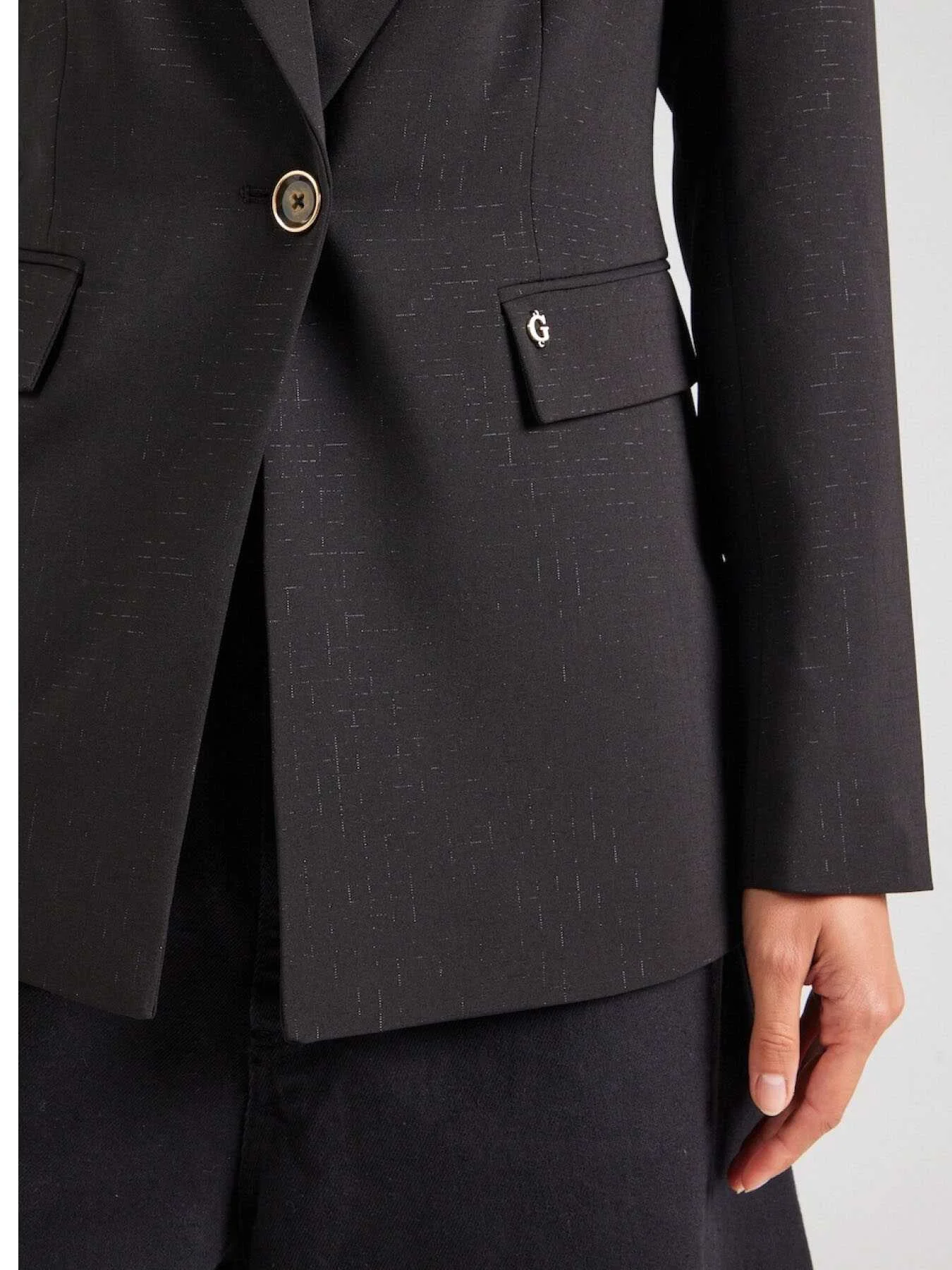 GUESS - DOROTHEE SINGLE BREAST BLAZER GUESS - DOROTHEE SINGLE BREAST BLAZER