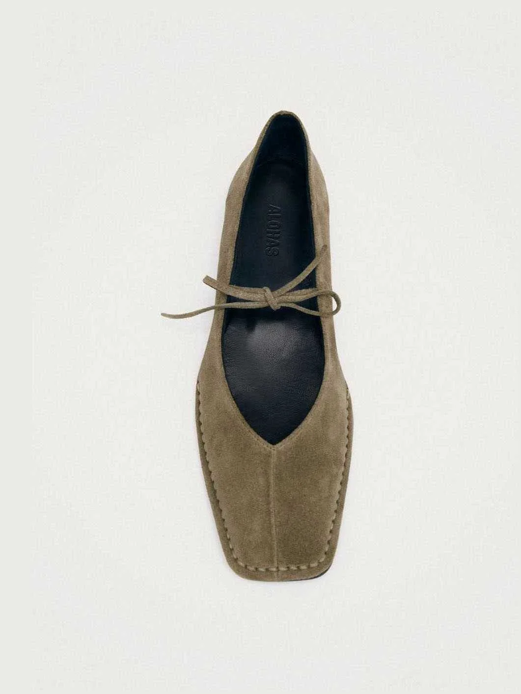 Alohas - Sway Suede Khaki Leather... Alohas - Sway Suede Khaki Leather...