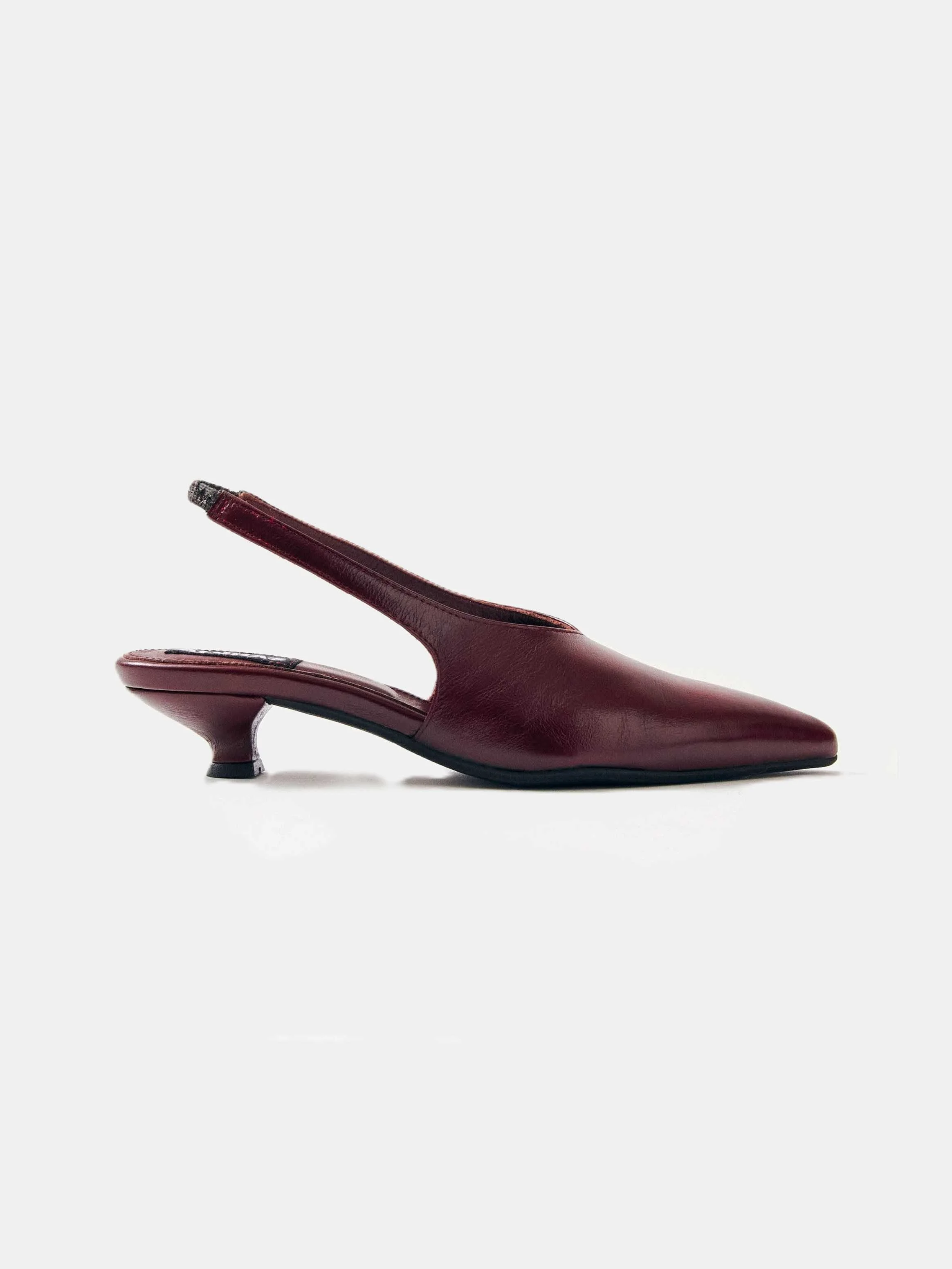 ALOHAS - Eros Burgundy Leather Pumps ALOHAS - Eros Burgundy Leather Pumps