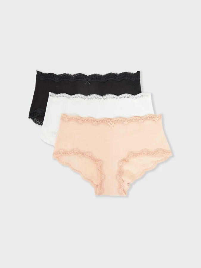 ETAM - NORA LACE - 3 SHORTIES