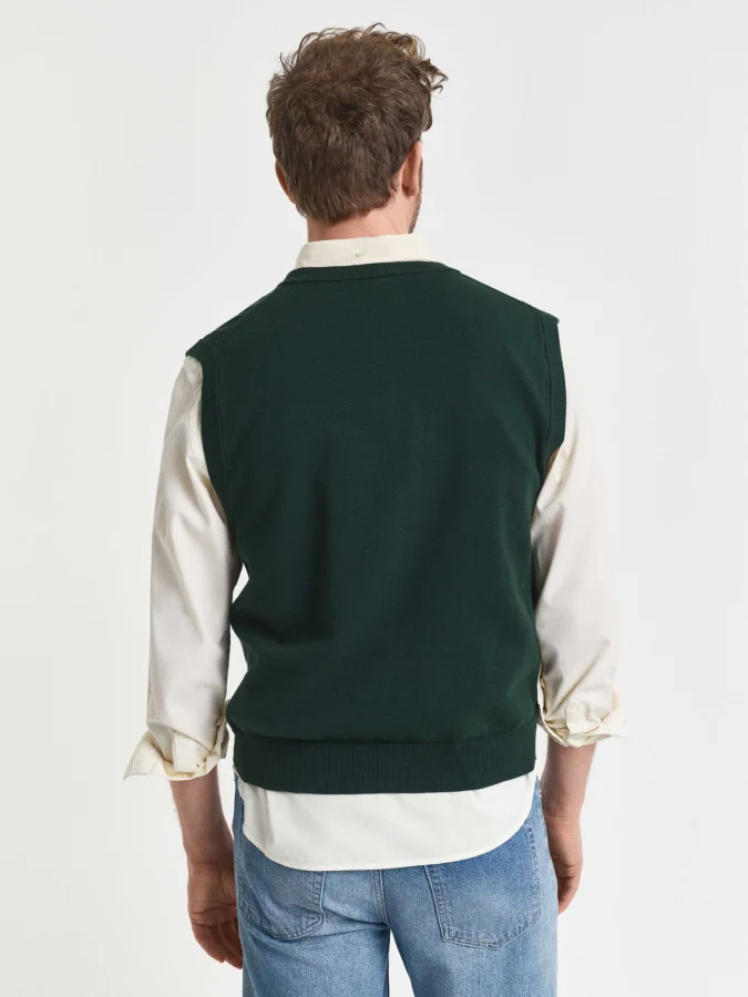 Gant - CLASSIC COTTON VEST 2