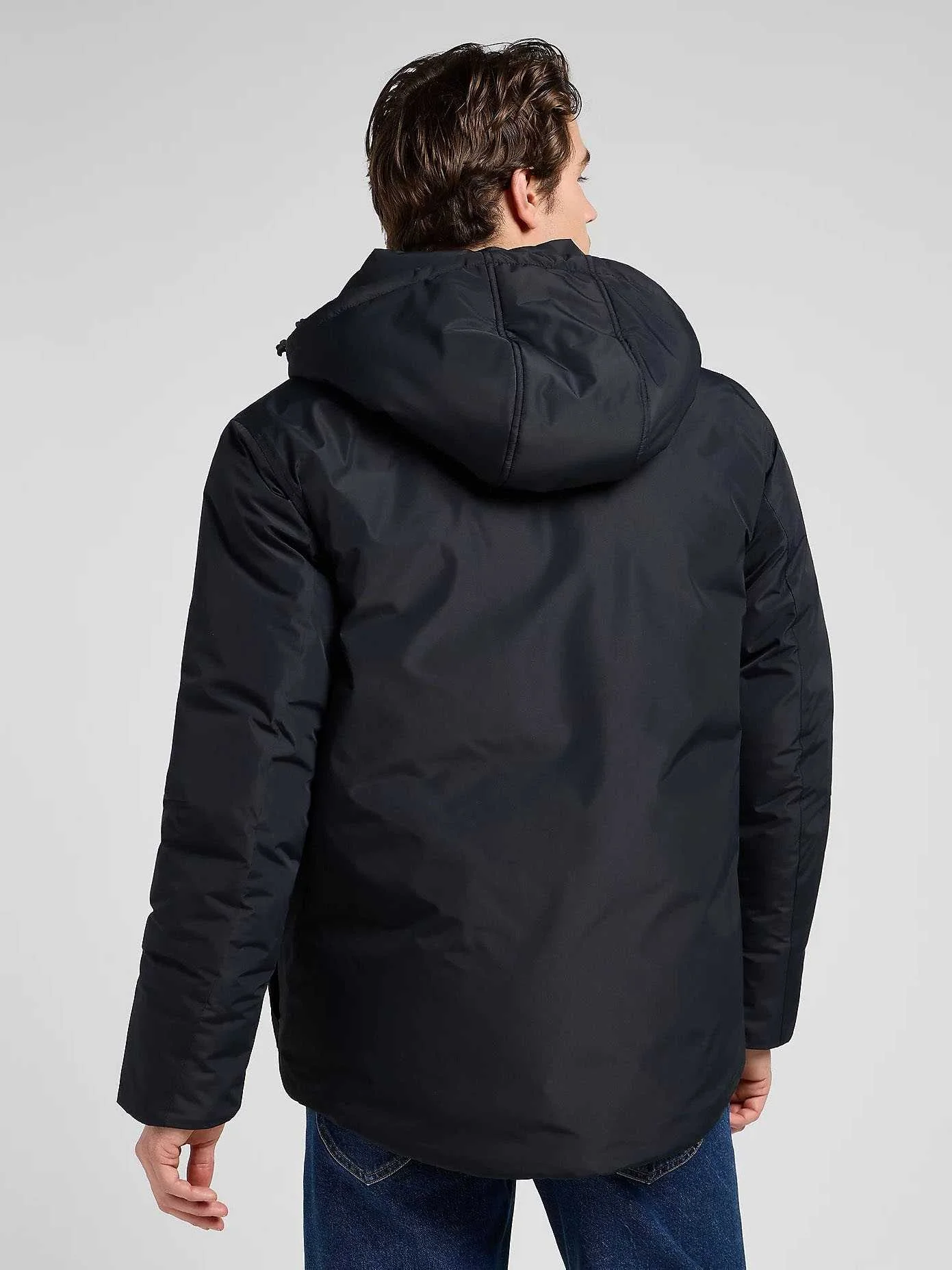 Lee - HOODED SHORT PUFFER Lee - HOODED SHORT PUFFER
