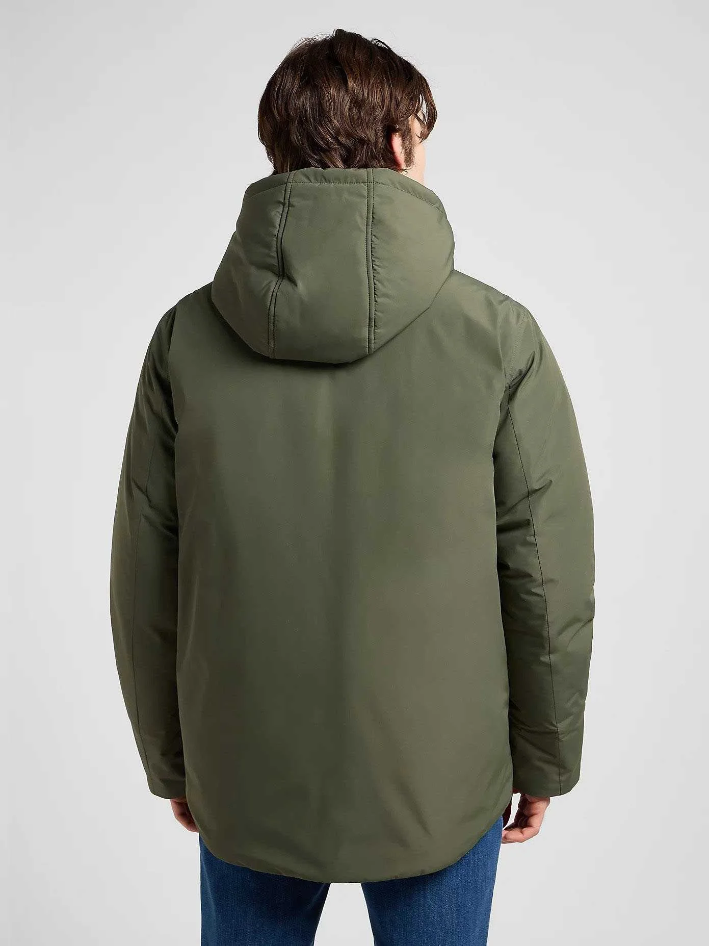 Lee - HOODED SHORT PUFFER Lee - HOODED SHORT PUFFER