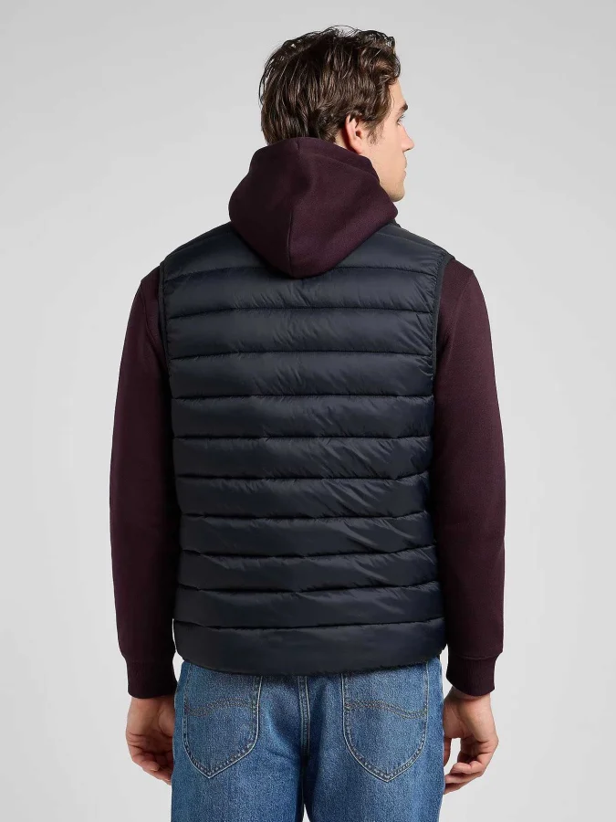 Lee - STAND COLLAR PUFFER VEST 2