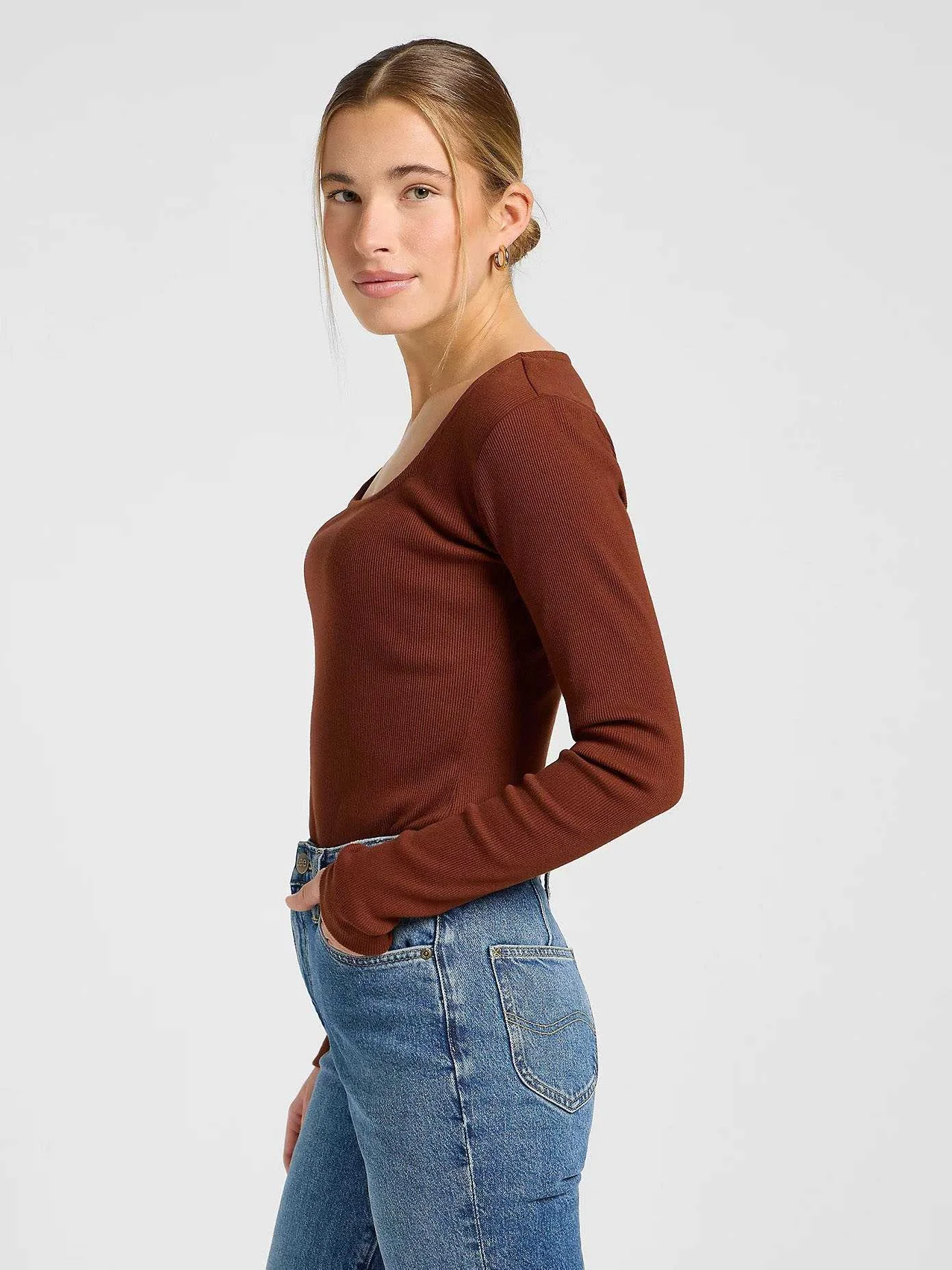 Lee - LS SQUARE NECK Lee - LS SQUARE NECK