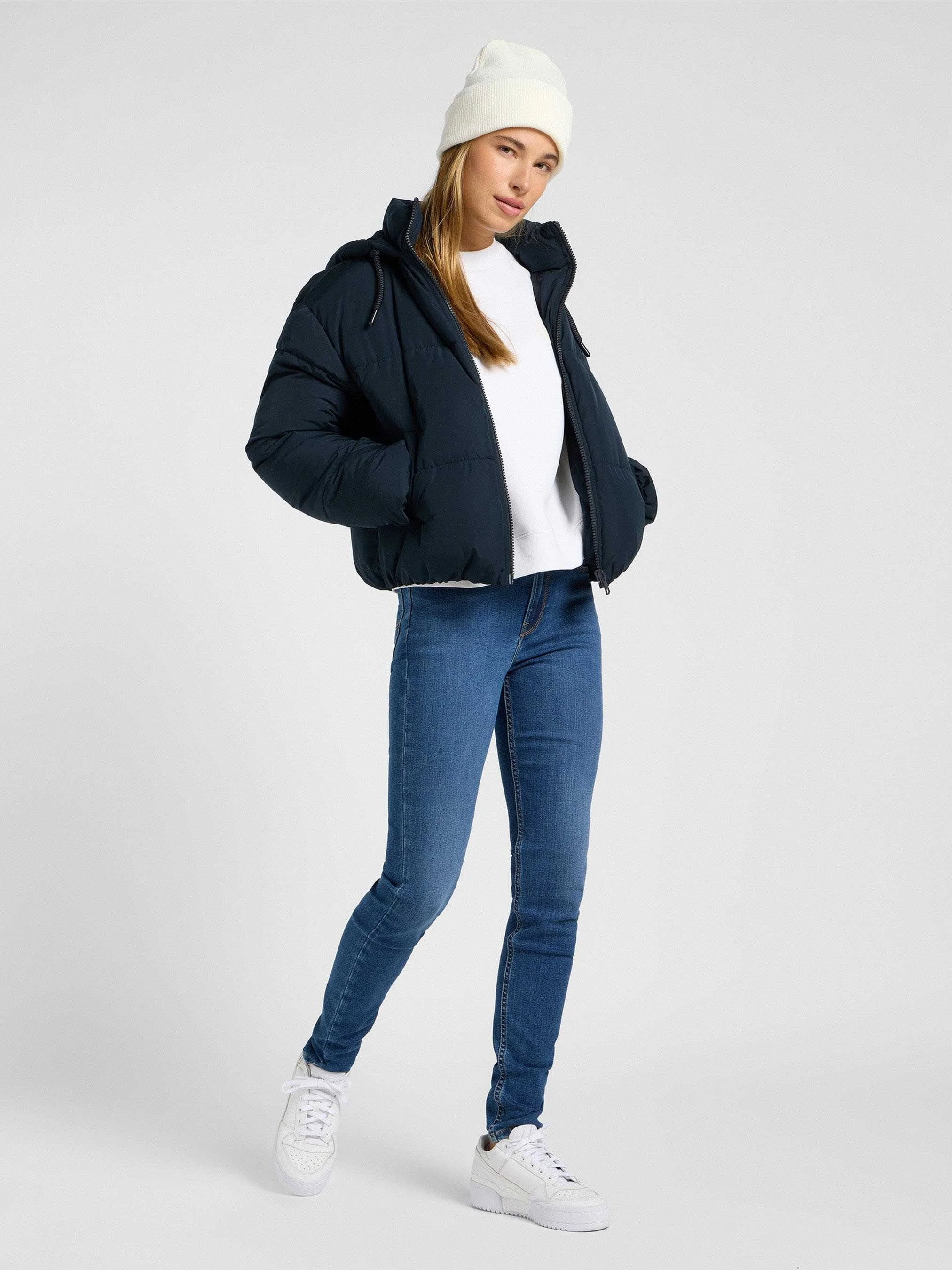 Lee - HOODED PUFFER JACKET Lee - HOODED PUFFER JACKET