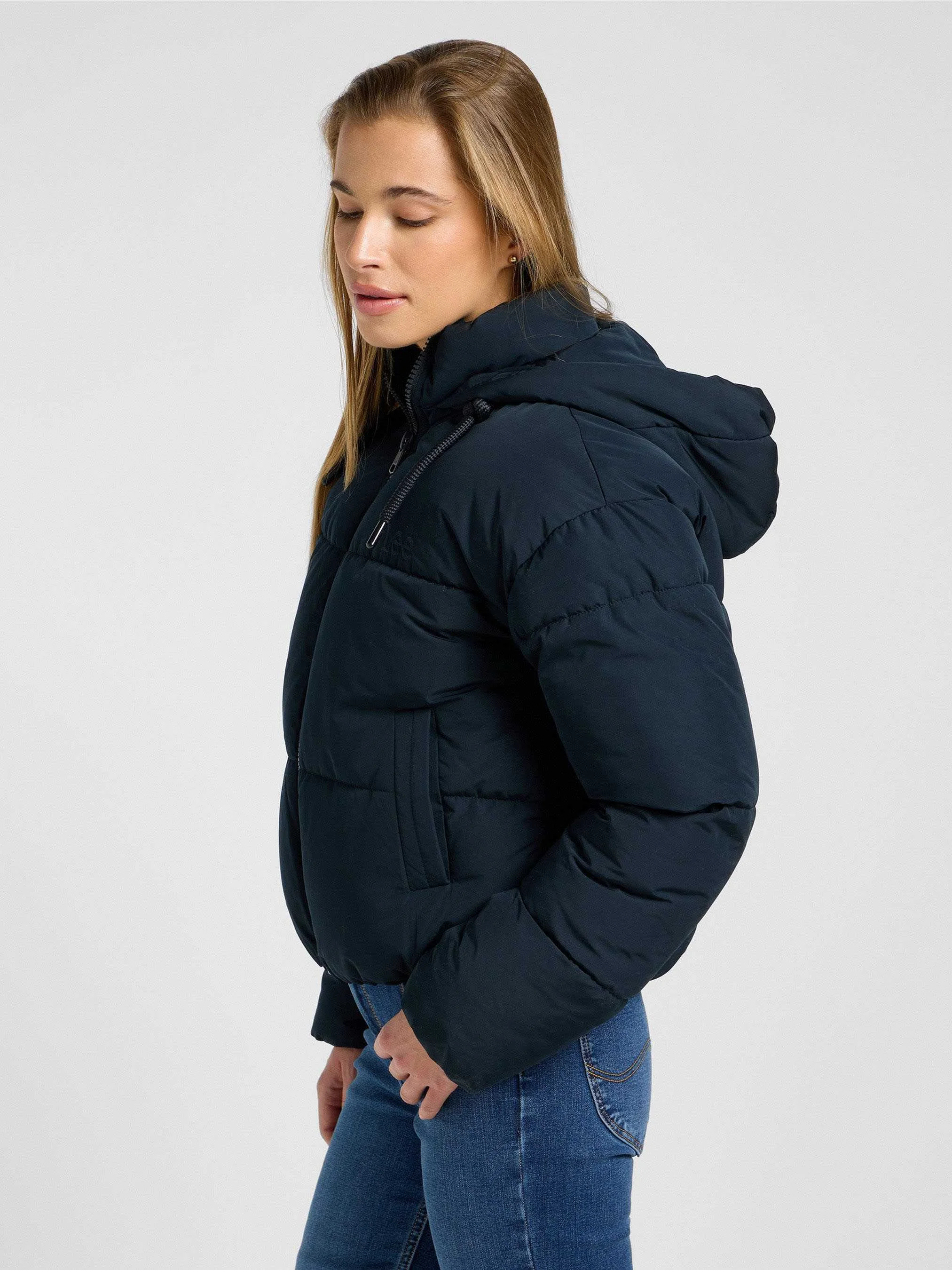 Lee - HOODED PUFFER JACKET Lee - HOODED PUFFER JACKET