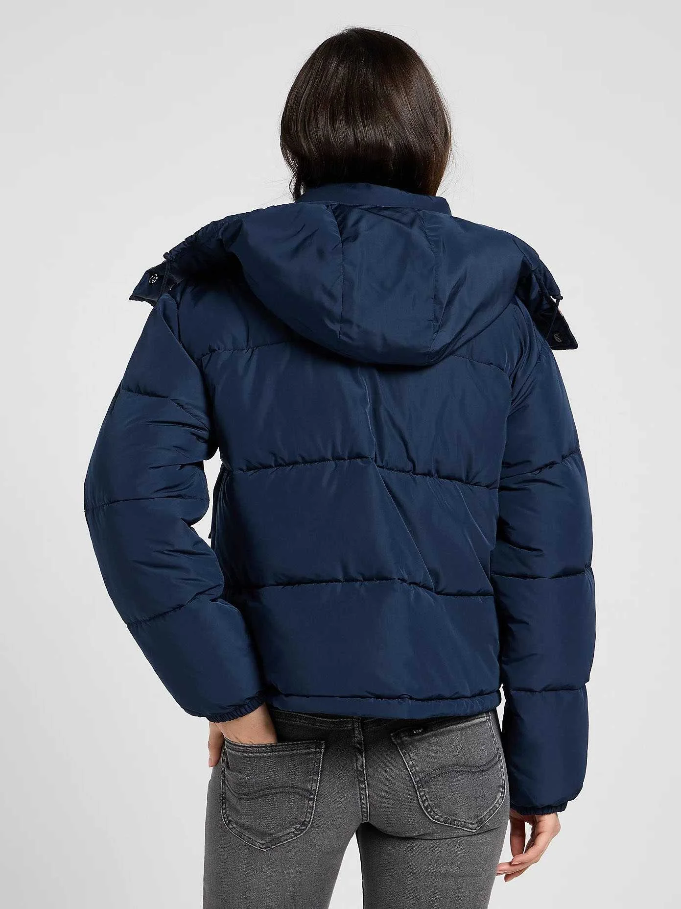 Lee - SHORT PUFFER WITH HOOD Lee - SHORT PUFFER WITH HOOD