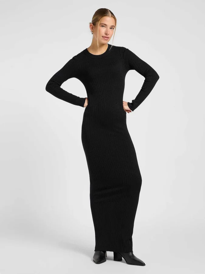 Lee - CREW NECK MAXI DRESS