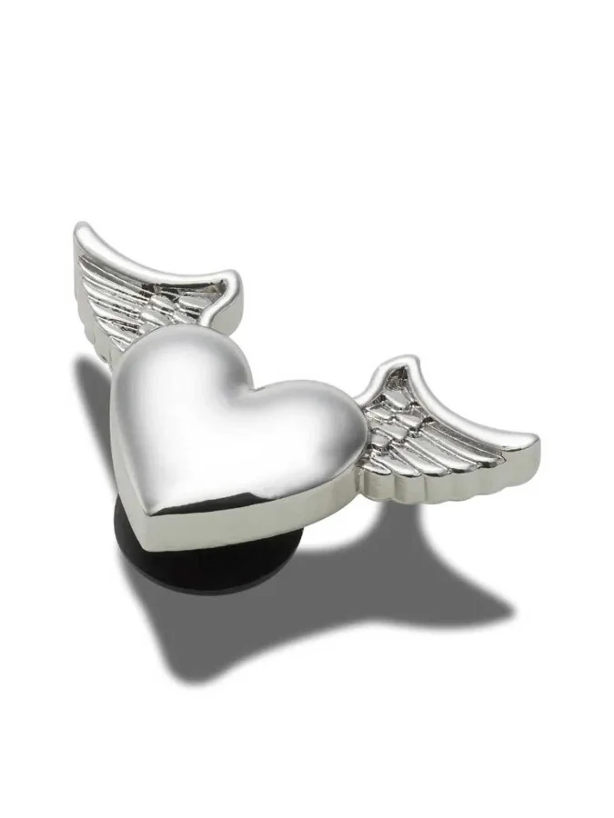 Crocs - Silver Metal Heart... 2