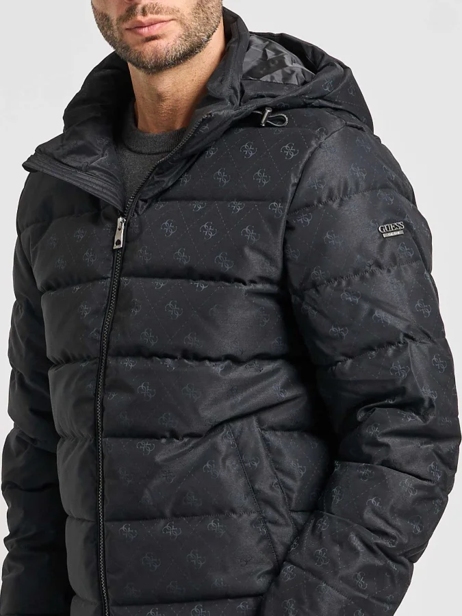 GUESS - MONOGRAM PUFFA JACKET 2