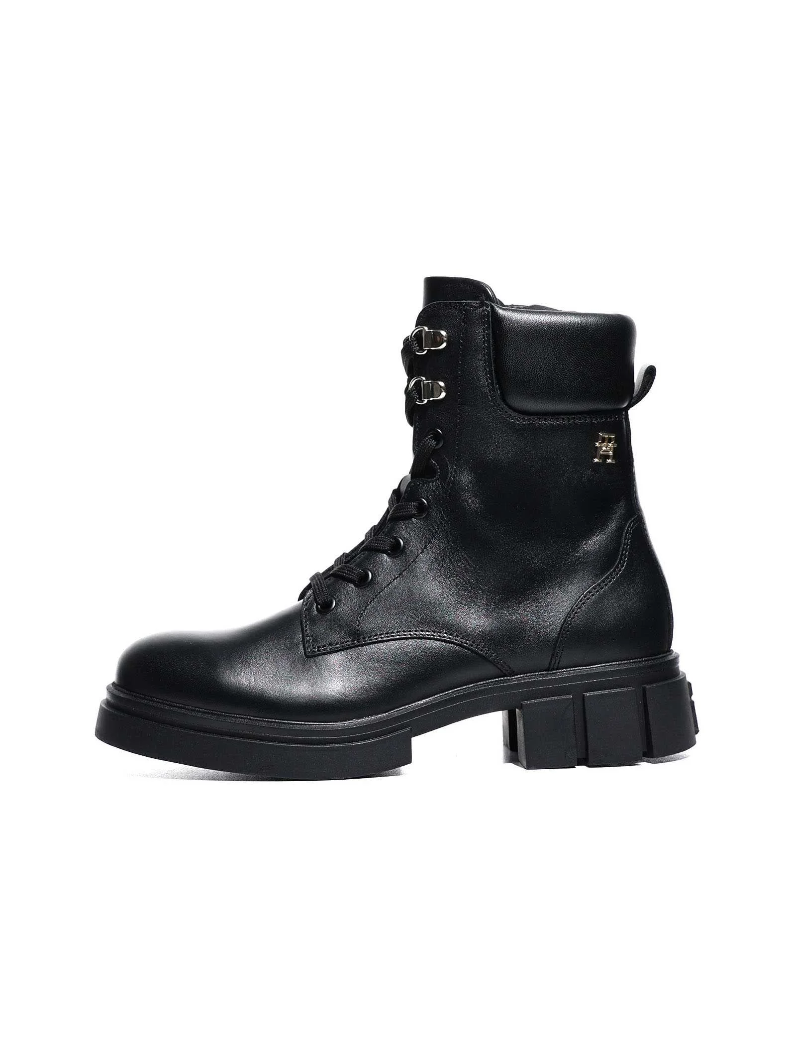 Tommy Hilfiger - LACE-UP BIKER LEATHER Tommy Hilfiger - LACE-UP BIKER LEATHER