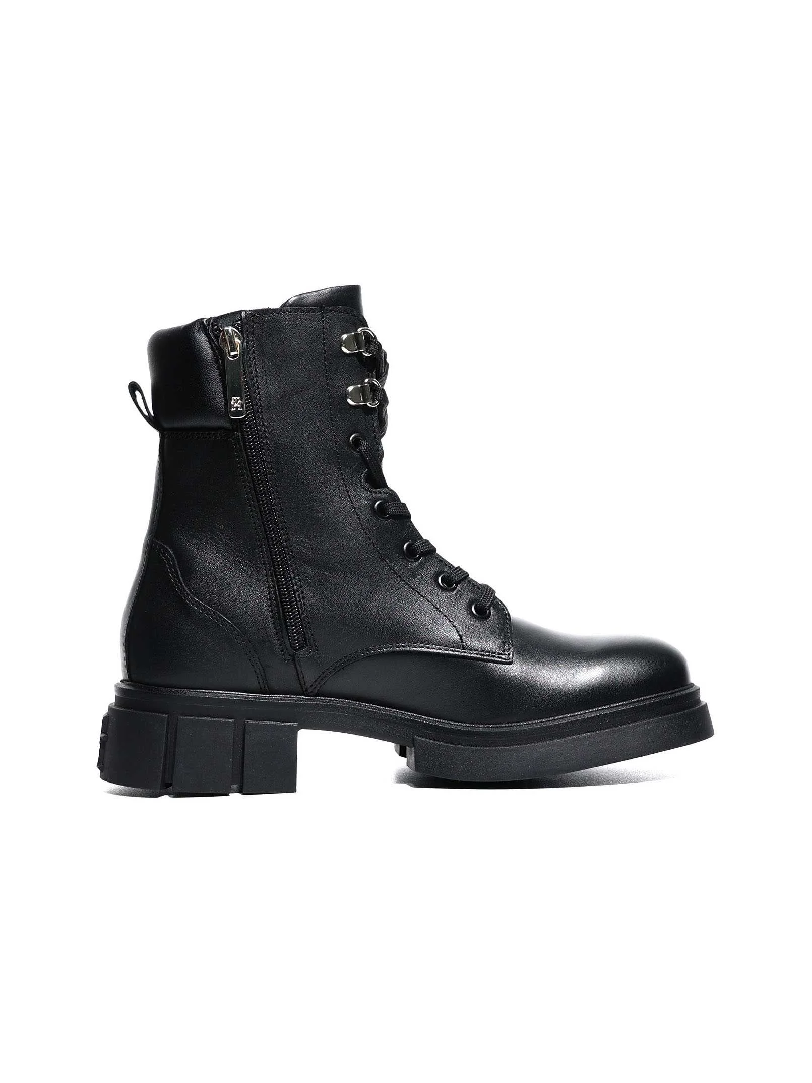 Tommy Hilfiger - LACE-UP BIKER LEATHER Tommy Hilfiger - LACE-UP BIKER LEATHER