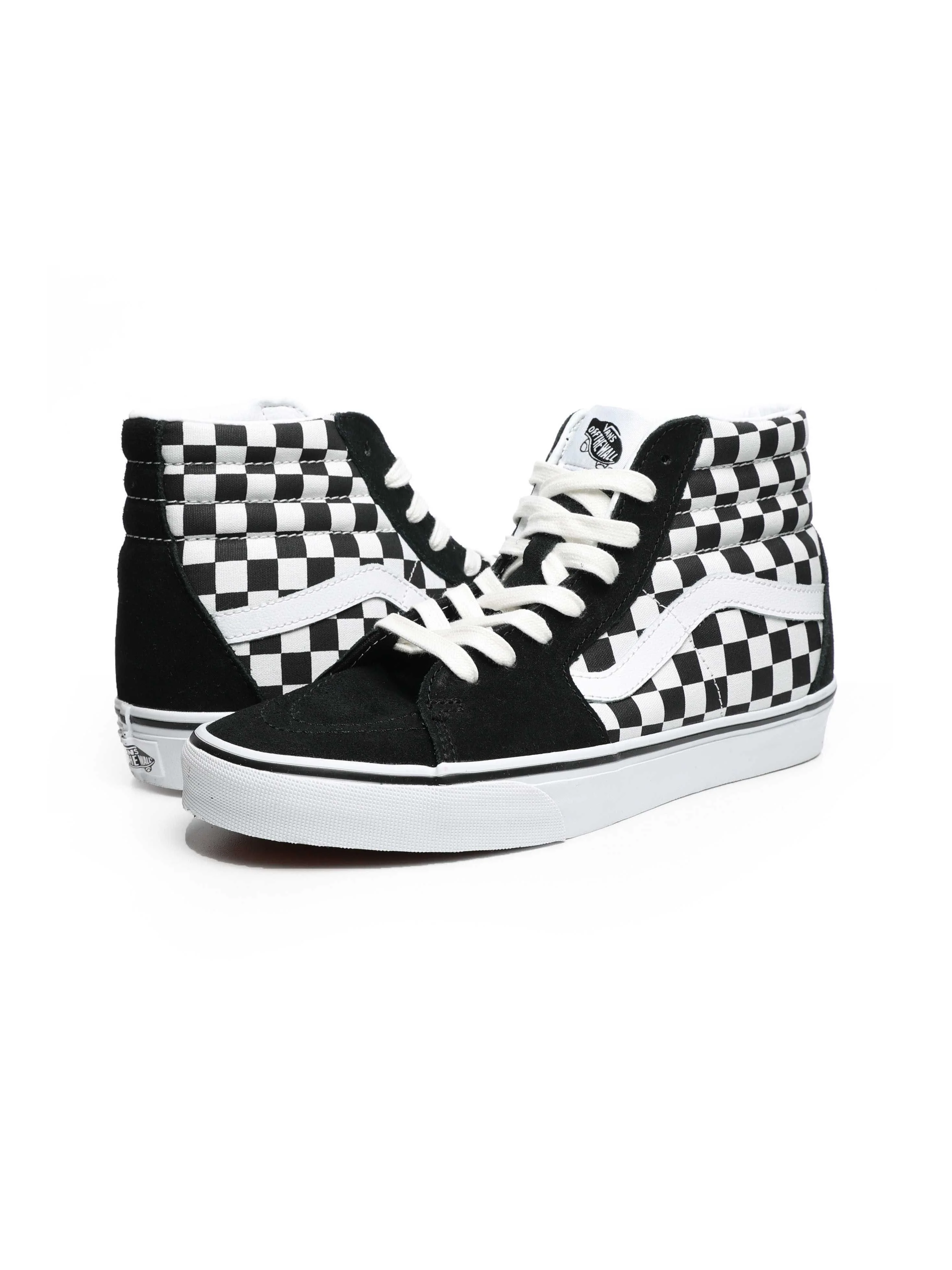VANS - UA SK8-Hi (CHECKERBOARD), 12,... VANS - UA SK8-Hi (CHECKERBOARD), 12,...