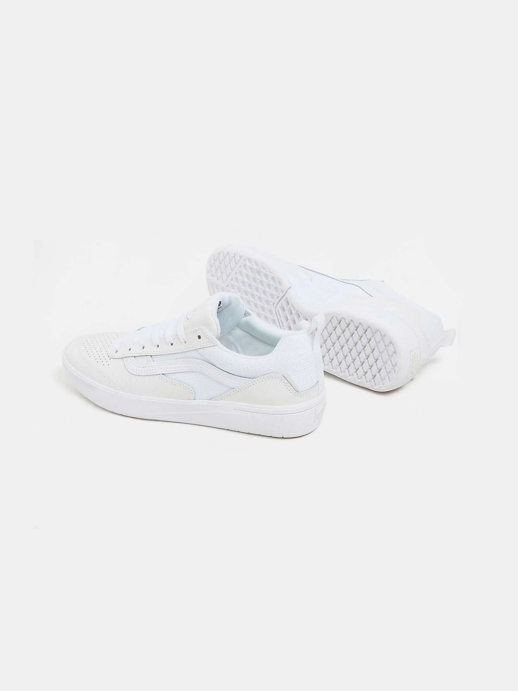 VANS - Zahba LEATHER WHITE/WHITE VANS - Zahba LEATHER WHITE/WHITE