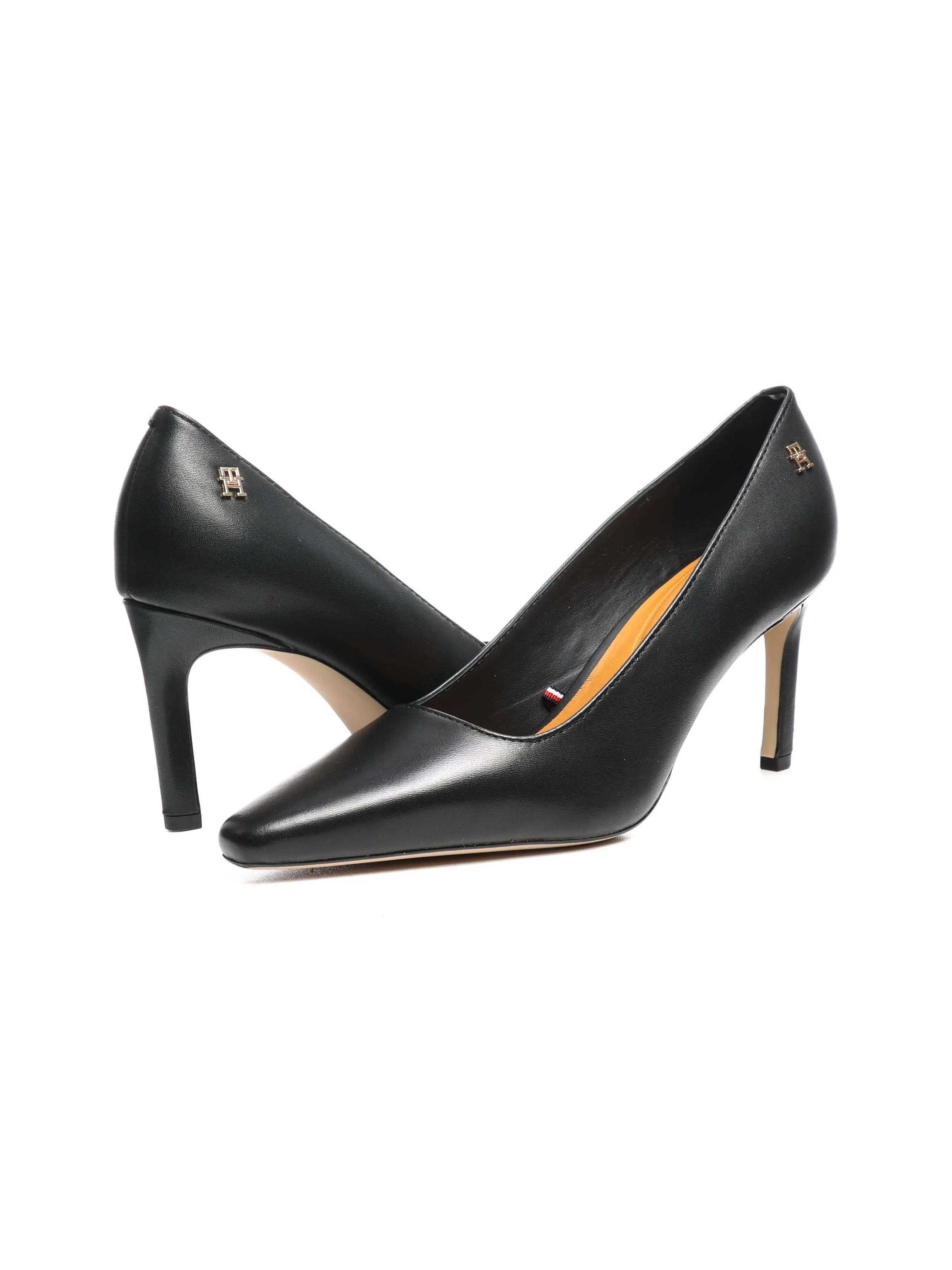 Tommy Hilfiger - TH LOGO LEATHER PUMP... Tommy Hilfiger - TH LOGO LEATHER PUMP...