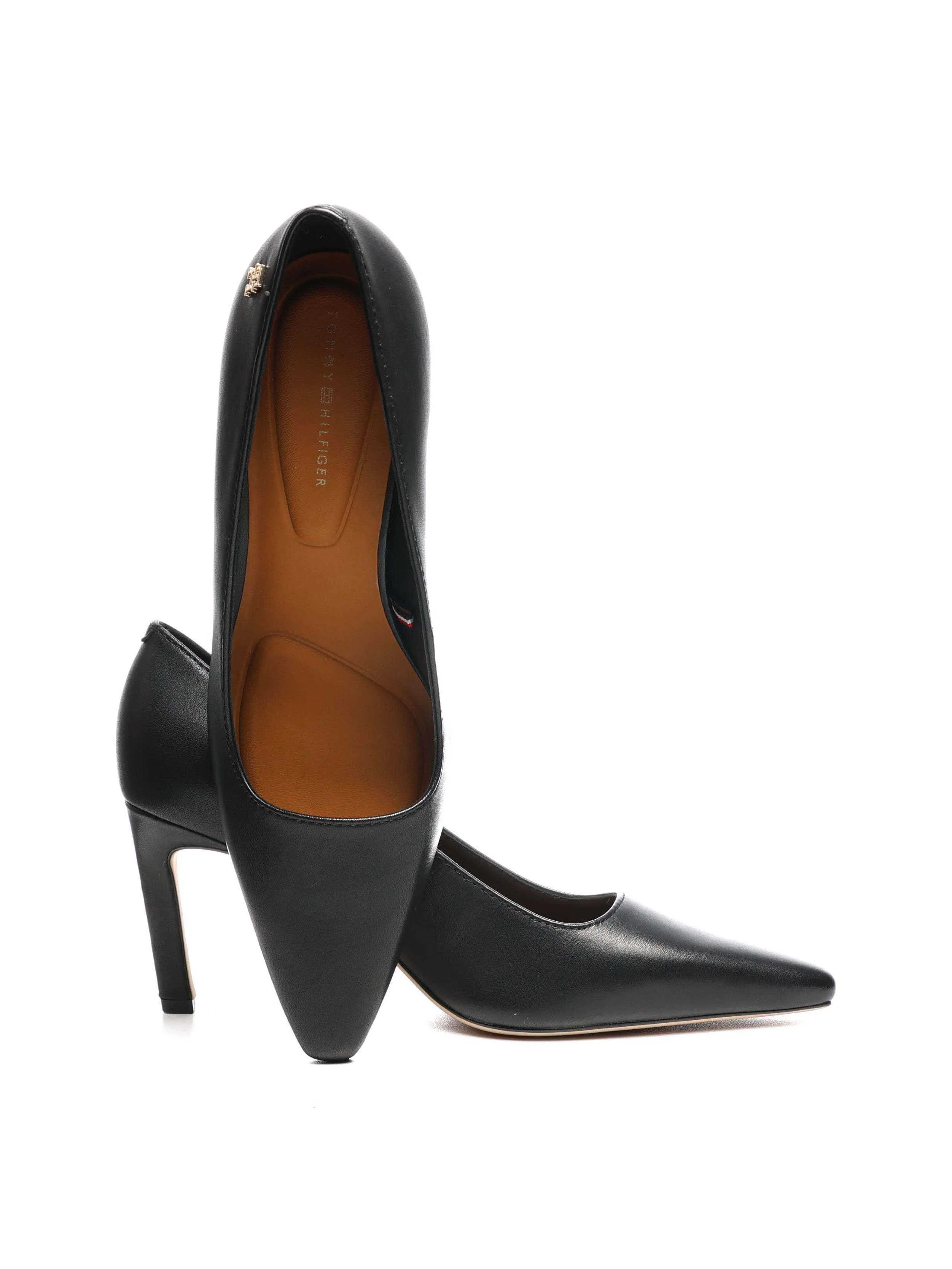 Tommy Hilfiger - TH LOGO LEATHER PUMP... Tommy Hilfiger - TH LOGO LEATHER PUMP...