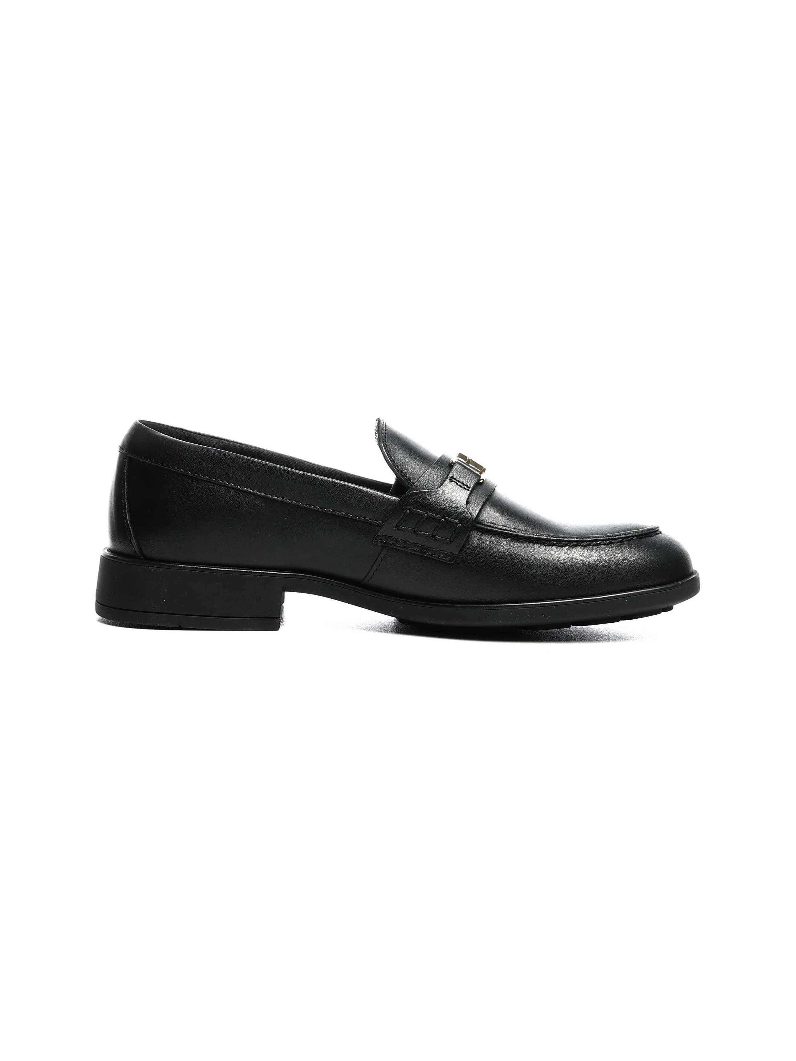 Tommy Hilfiger - TH LOGO LEATHER LOAFER Tommy Hilfiger - TH LOGO LEATHER LOAFER
