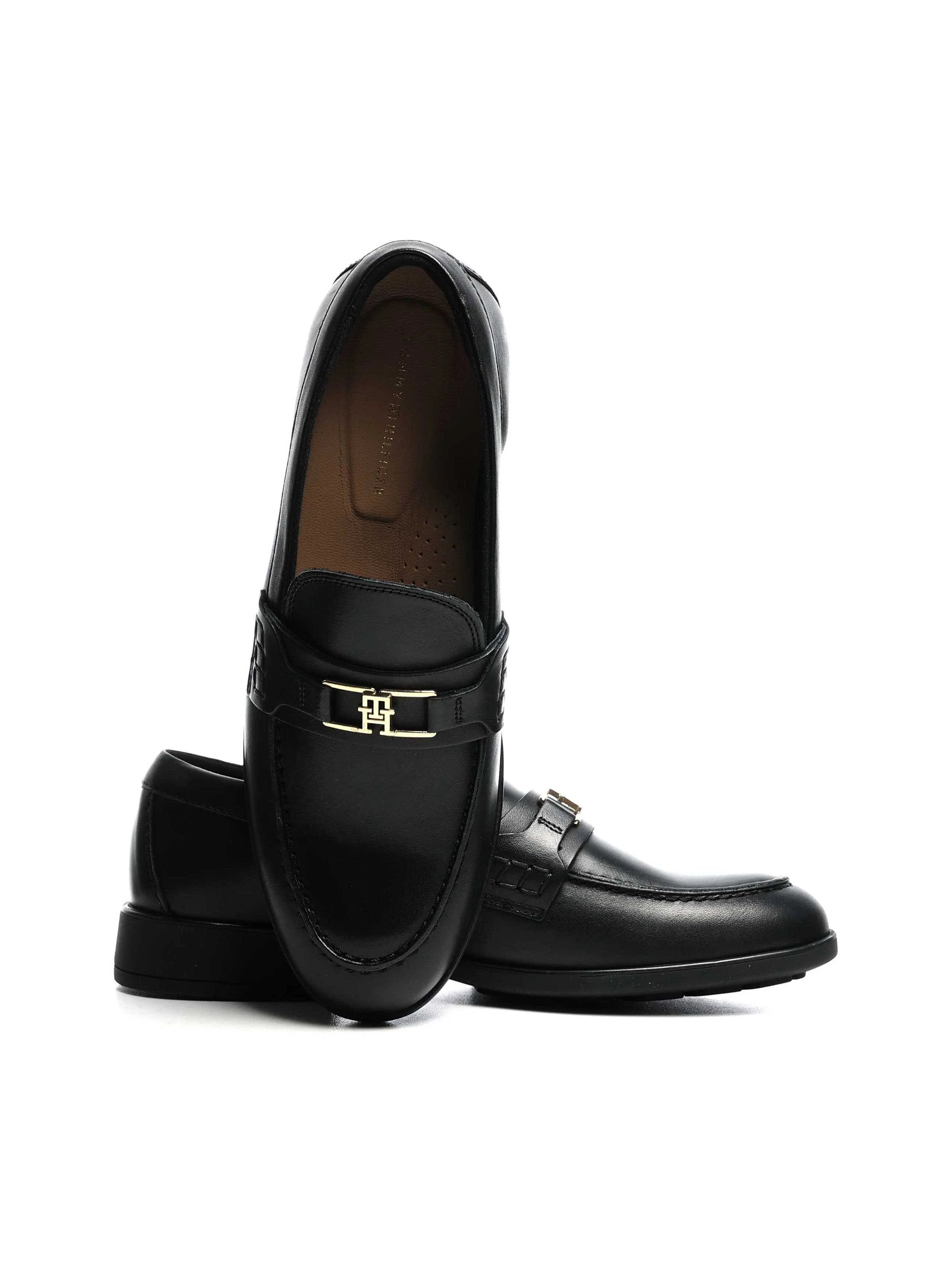 Tommy Hilfiger - TH LOGO LEATHER LOAFER Tommy Hilfiger - TH LOGO LEATHER LOAFER