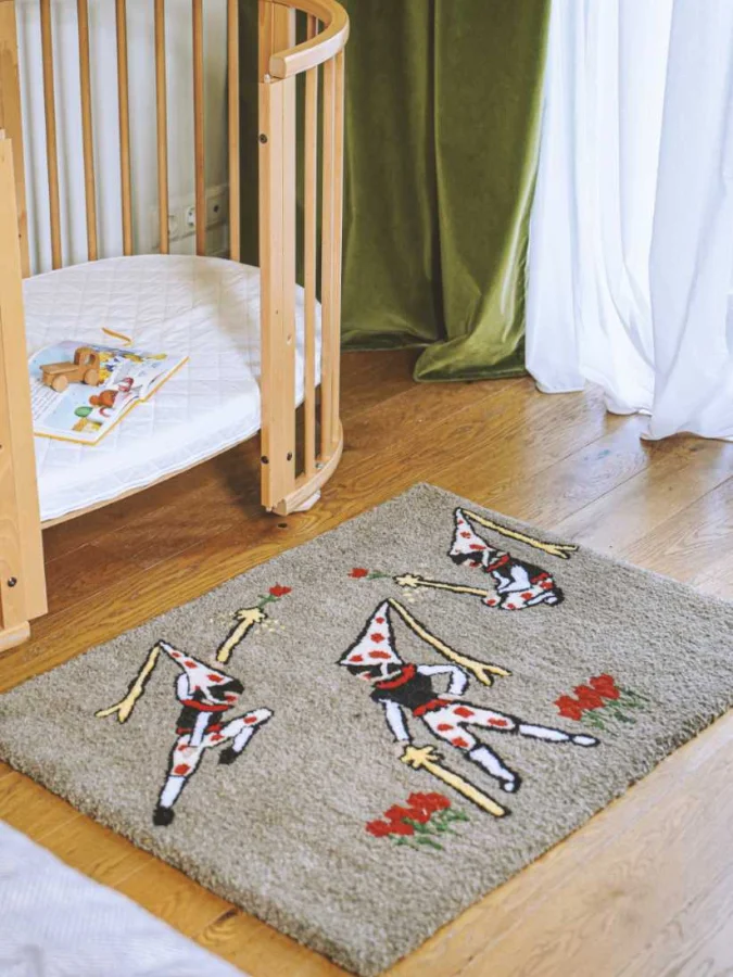 Rose N Bach - 02 Rug -... 2