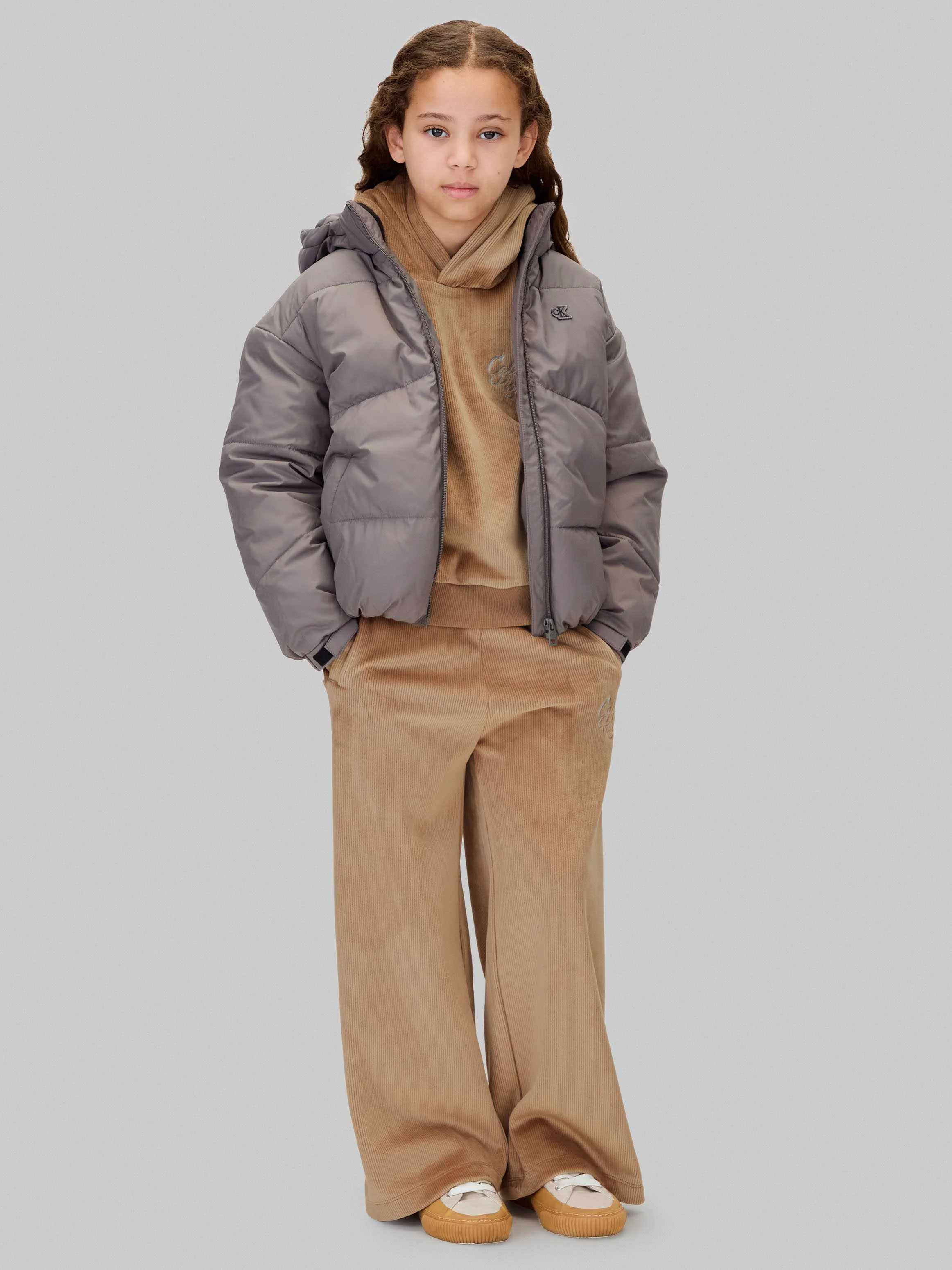 CALVIN KLEIN - VELVET RIB HWK SET CALVIN KLEIN - VELVET RIB HWK SET