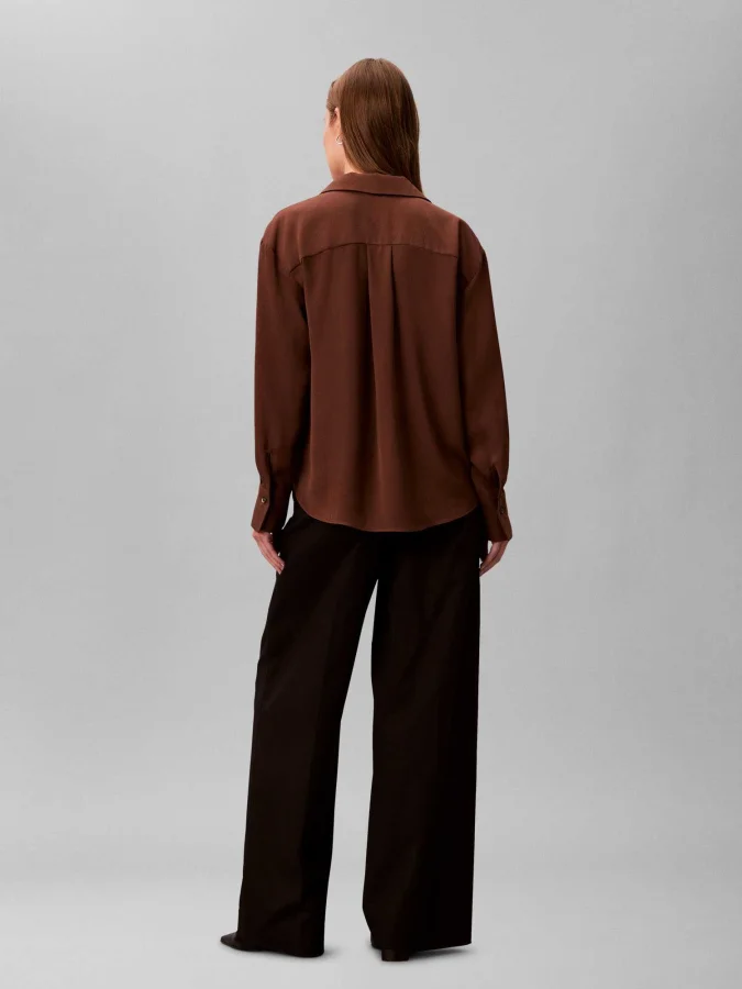 CALVIN KLEIN - Crepe LS... 2