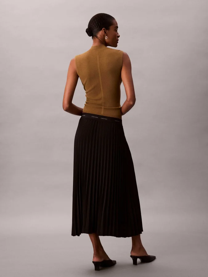 CALVIN KLEIN - PLEATED... 2