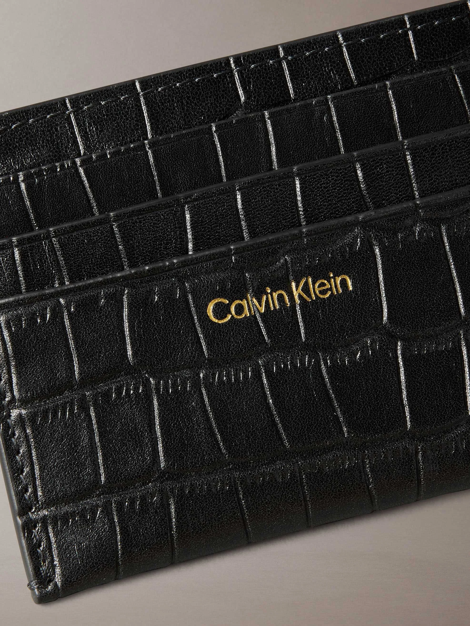 CALVIN KLEIN - CK CROC 6 CC CARDCASE CALVIN KLEIN - CK CROC 6 CC CARDCASE