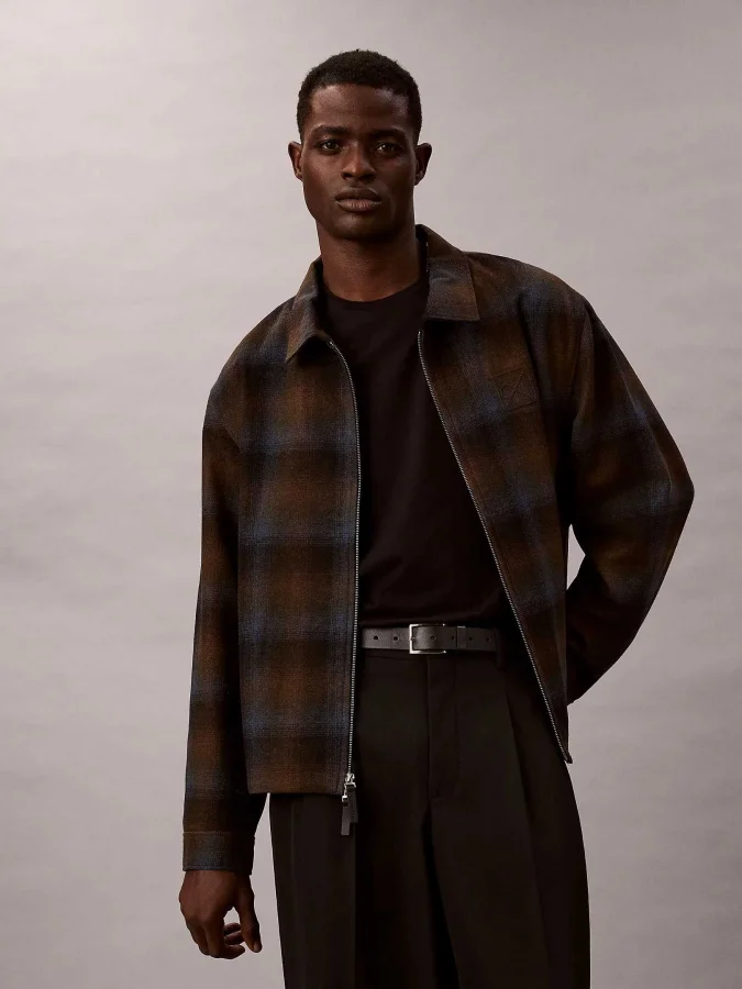 CALVIN KLEIN - LS YD WOOL...