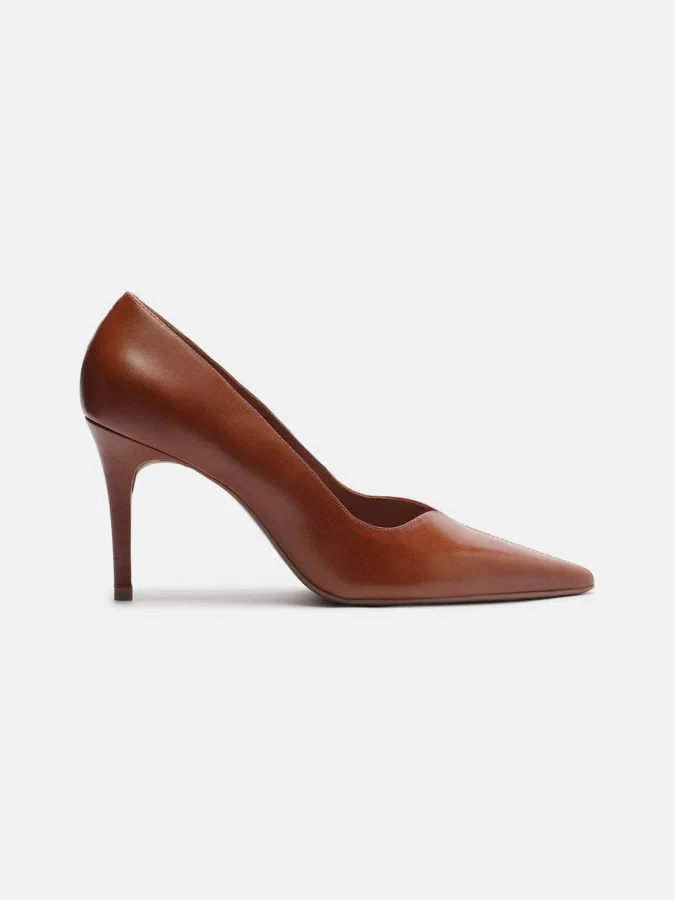 Arezzo - Brown Leather Pumps