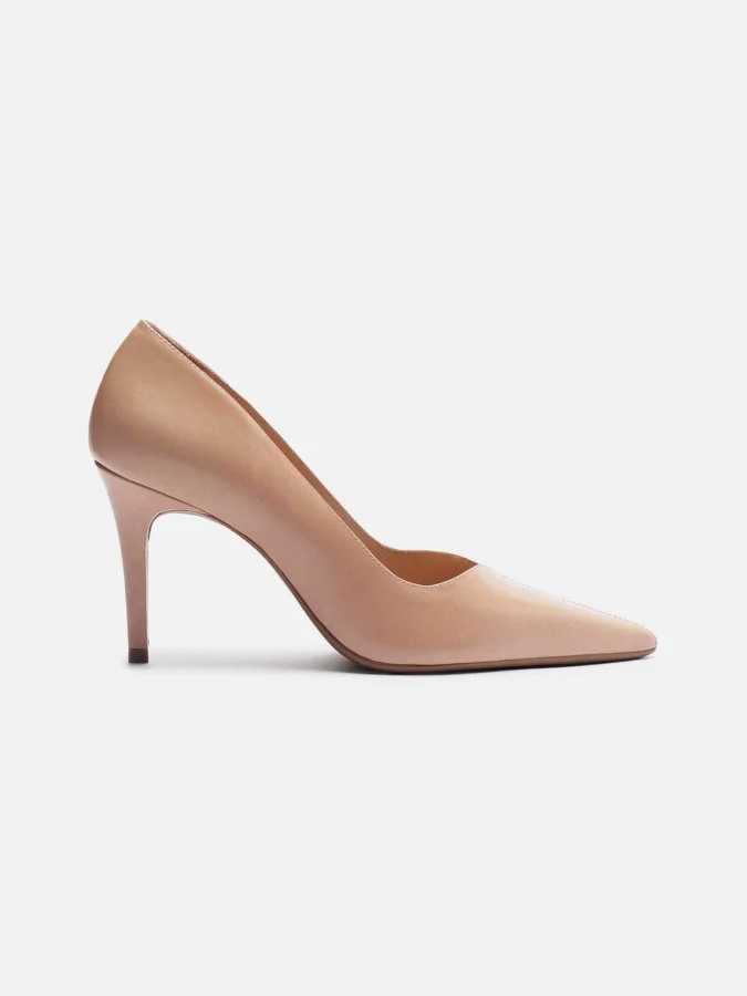 Arezzo - Beige Leather Pumps
