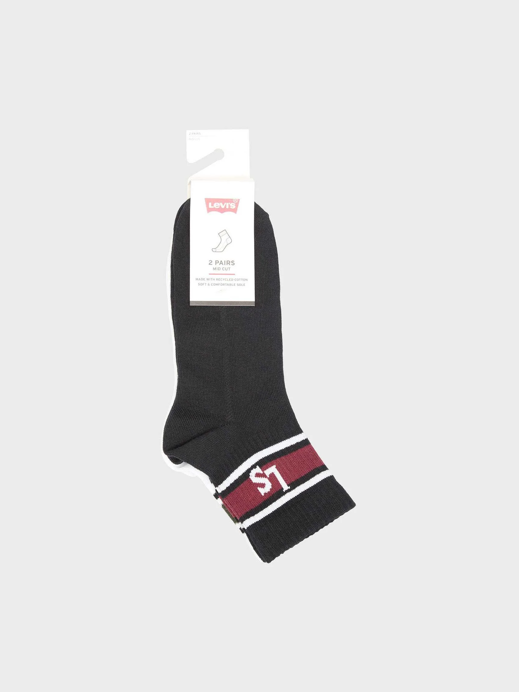 Levis - LEVIS HIGH MID CUT LOGO 2P Levis - LEVIS HIGH MID CUT LOGO 2P