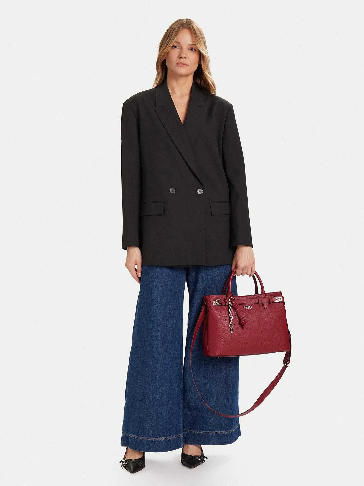 GUESS - GREGORIA LRG GFRIEND SATCHEL GUESS - GREGORIA LRG GFRIEND SATCHEL