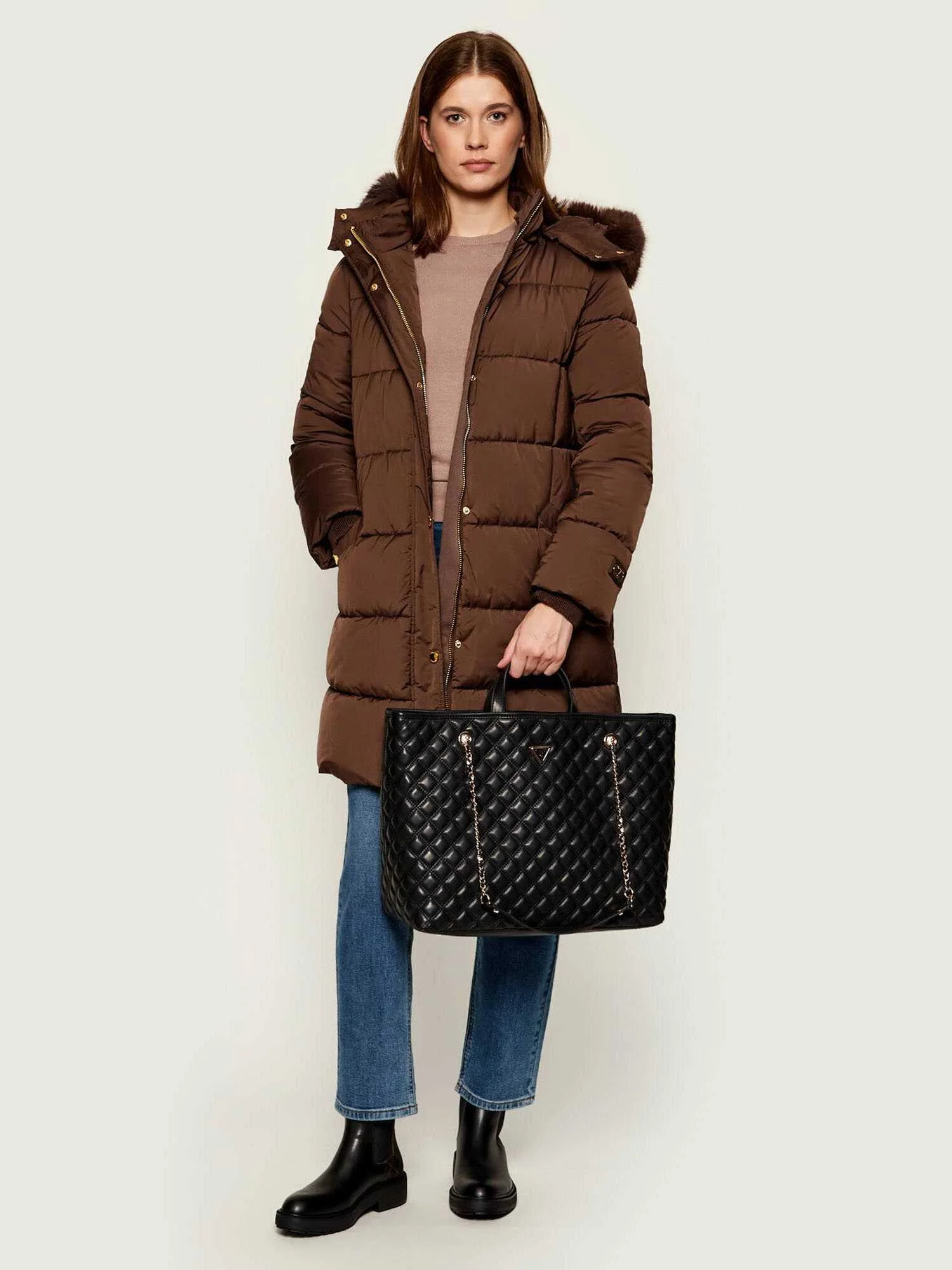 GUESS - GIULLY II LARGE 2 IN 1 TOTE GUESS - GIULLY II LARGE 2 IN 1 TOTE