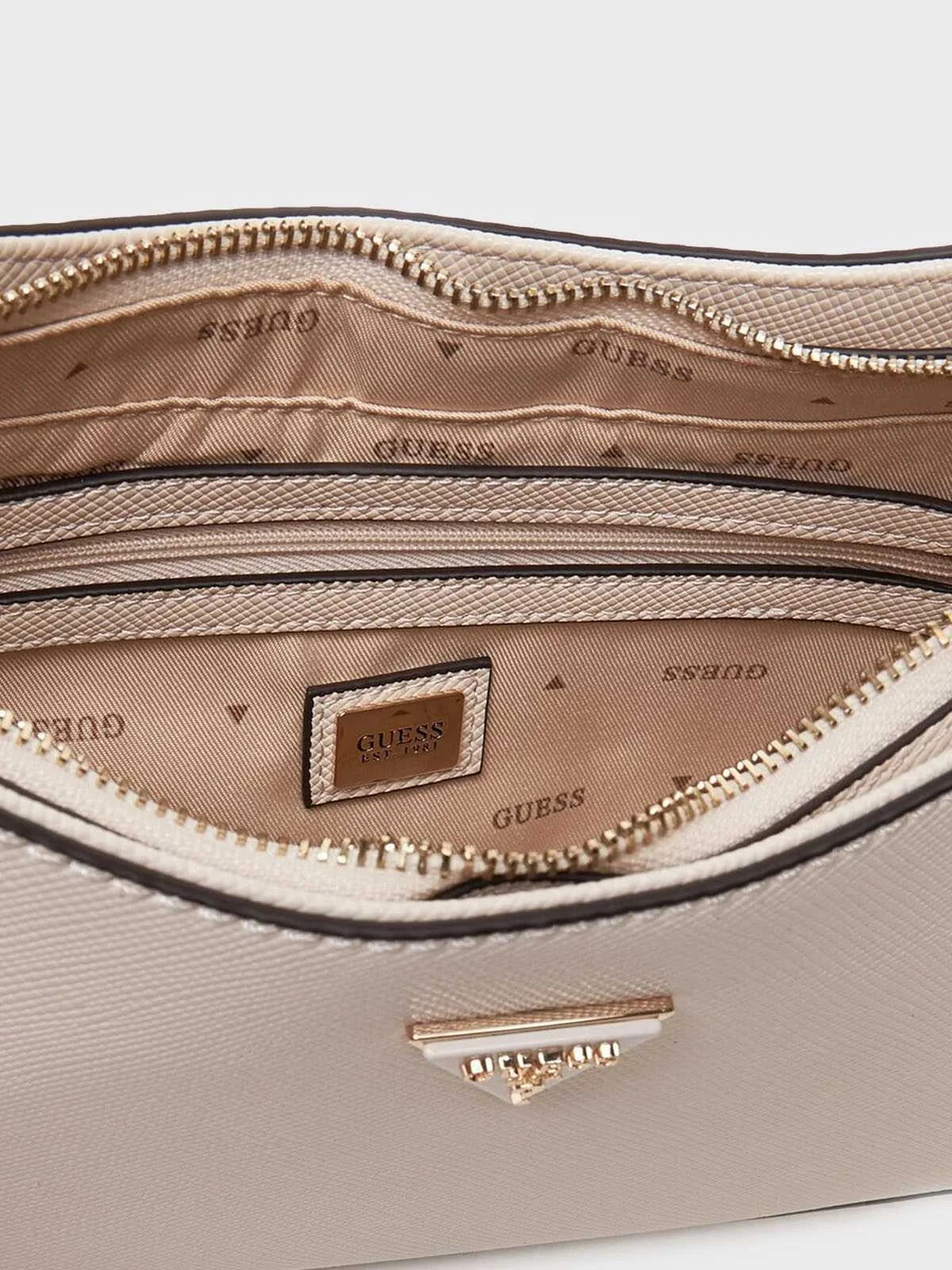 GUESS - NOELLE II TOP ZIP SHOULDER BAG GUESS - NOELLE II TOP ZIP SHOULDER BAG