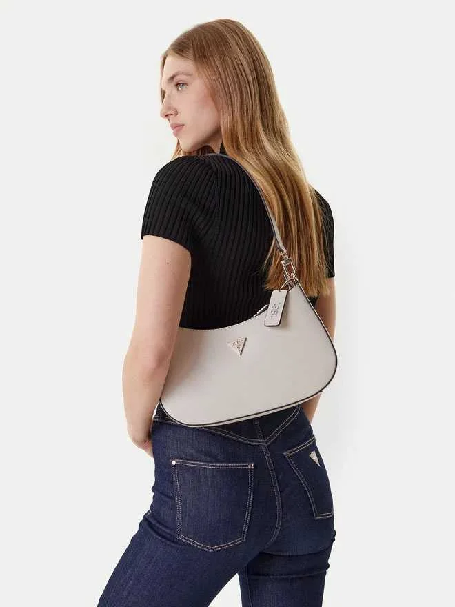 GUESS - NOELLE II TOP ZIP SHOULDER BAG GUESS - NOELLE II TOP ZIP SHOULDER BAG