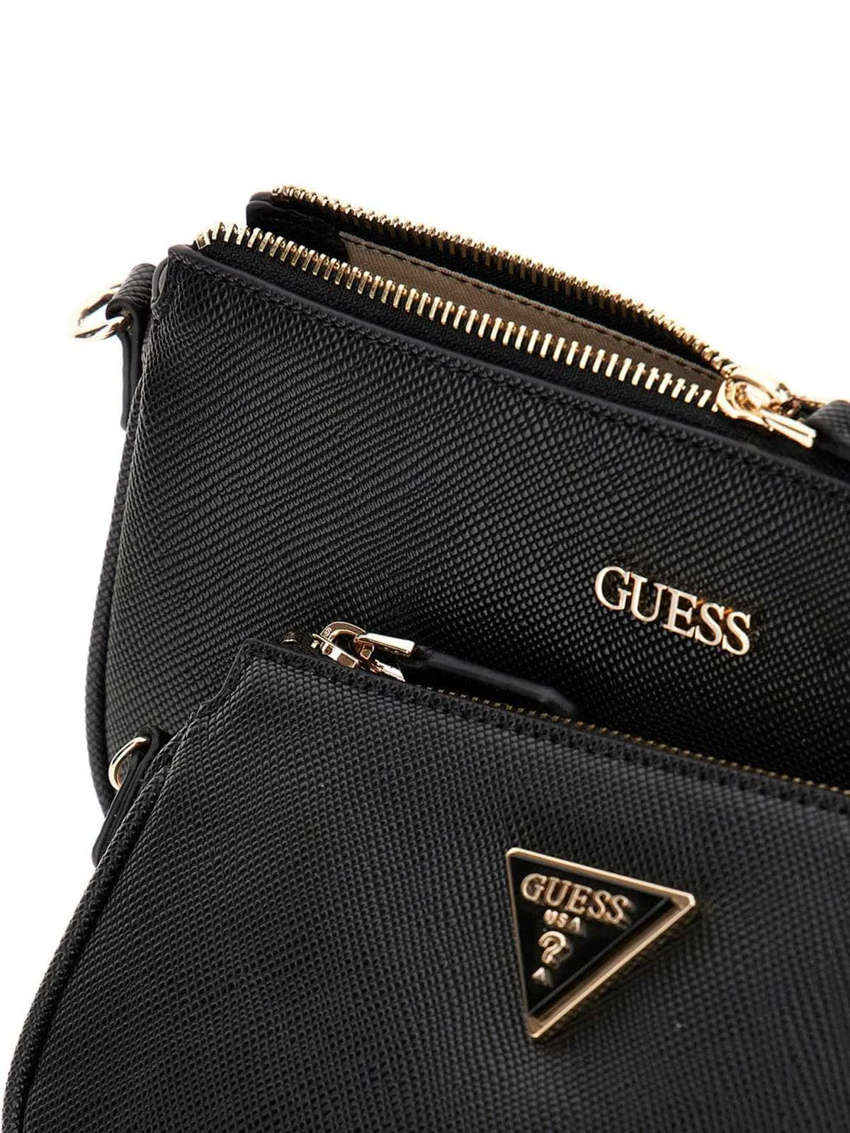 GUESS - NOELLE II DBL POUCH CROSSBODY GUESS - NOELLE II DBL POUCH CROSSBODY