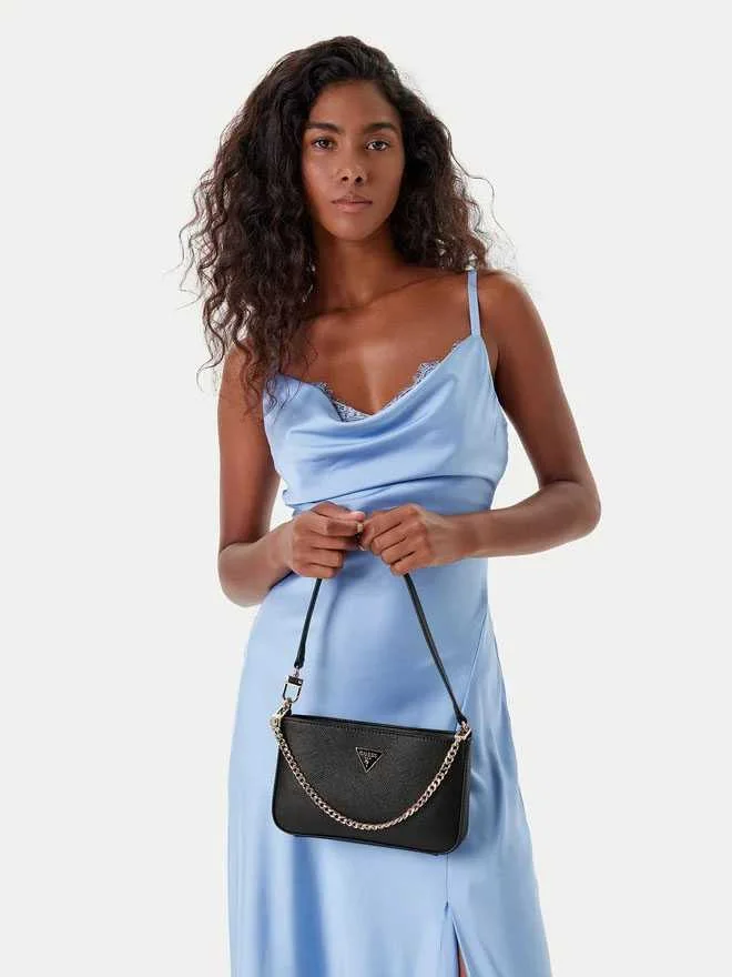 GUESS - NOELLE II MINI TP ZP SHLDR BAG GUESS - NOELLE II MINI TP ZP SHLDR BAG