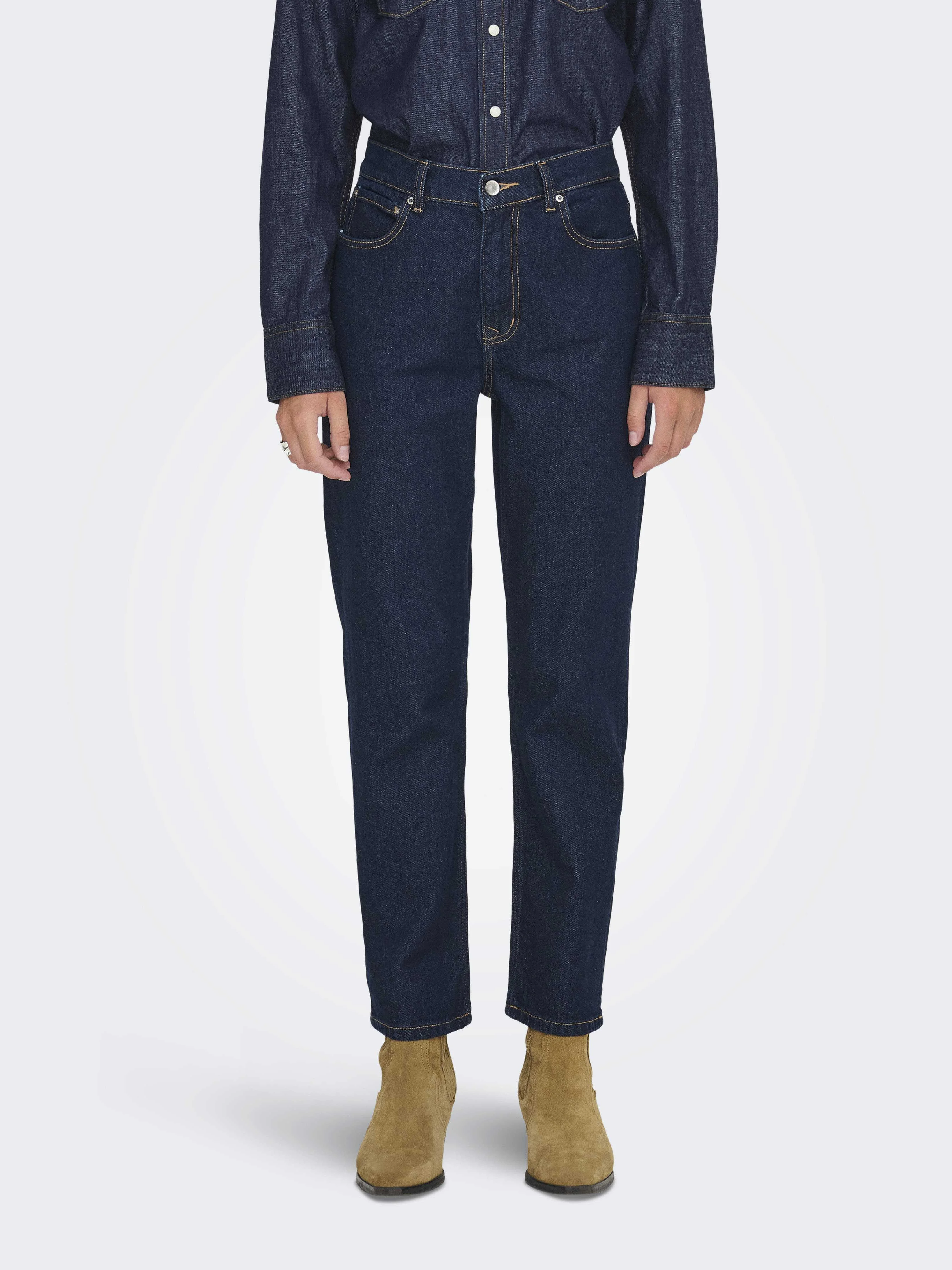 ONLY - ONLELISA MW STRAIGHT ANK DNM MAE ONLY - ONLELISA MW STRAIGHT ANK DNM MAE