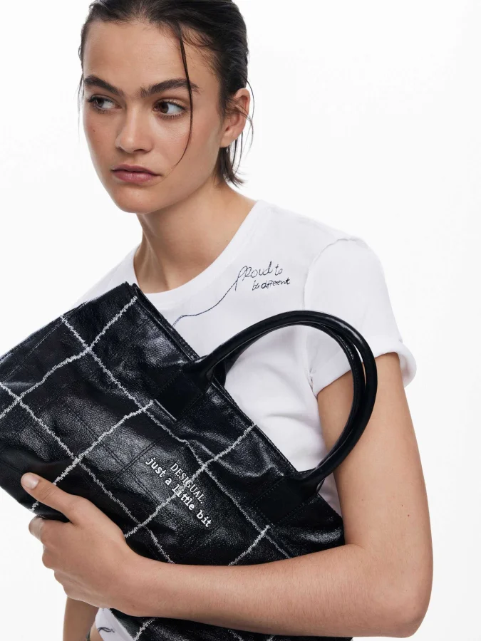 DESIGUAL - Medium shiny...