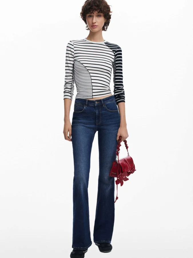 DESIGUAL - Small shiny bow bag 2